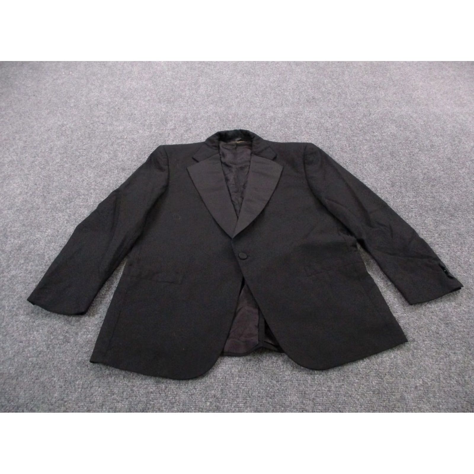 Brooks Brothers Brooks Brothers Blazer Sports Coat Black Wool 42 USA Made Mens Size 42R - 2 Thumbnail