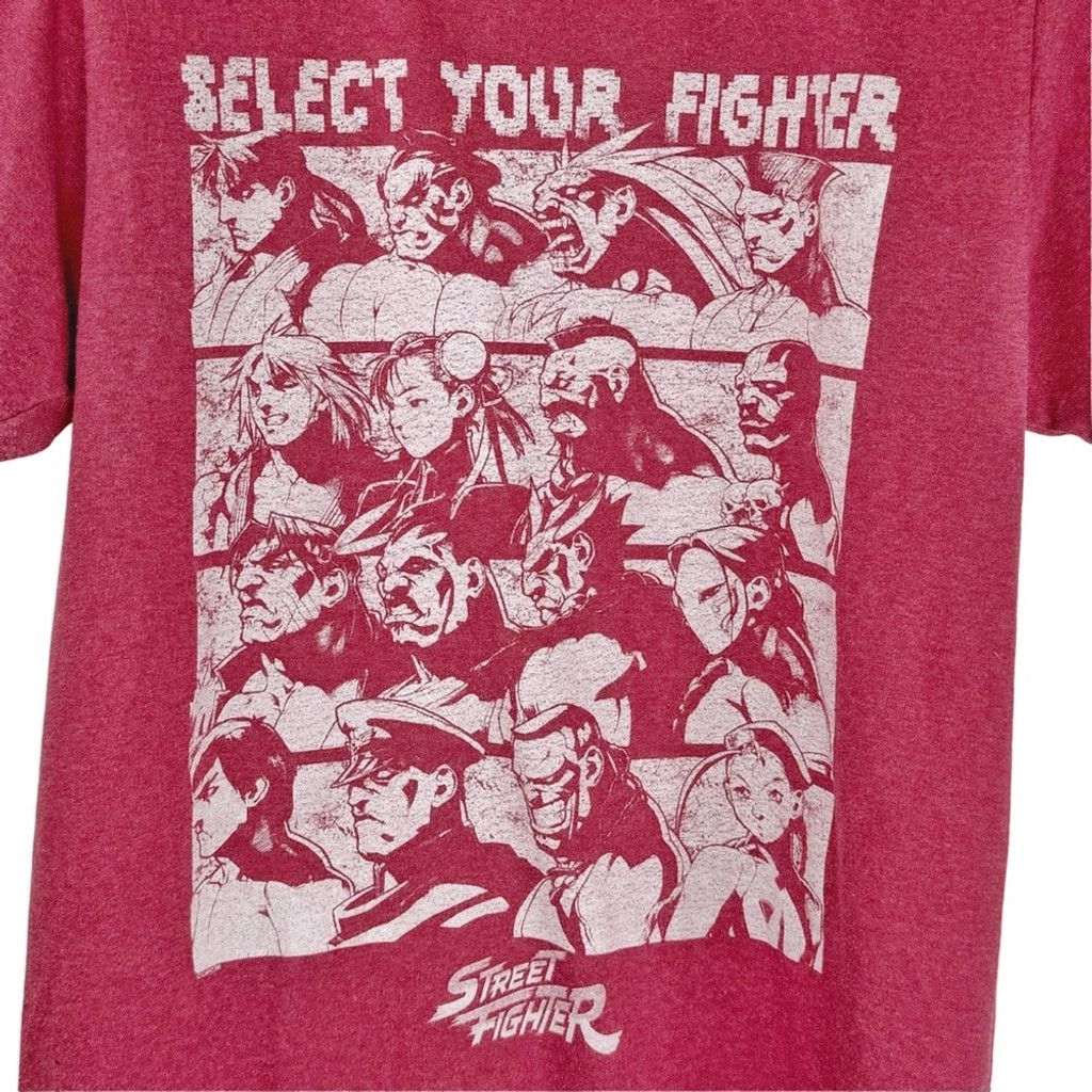 Public Opinion PUBLIC OPINION x STREET FIGHTER Men's Red Graphic T-shirt S Size US S / EU 44-46 / 1 - 2 Thumbnail