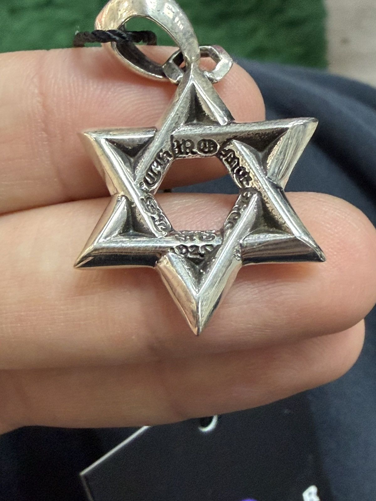 Chrome Hearts Chrome Hearts Star of David Pendant Silver Size ONE SIZE - 5 Thumbnail