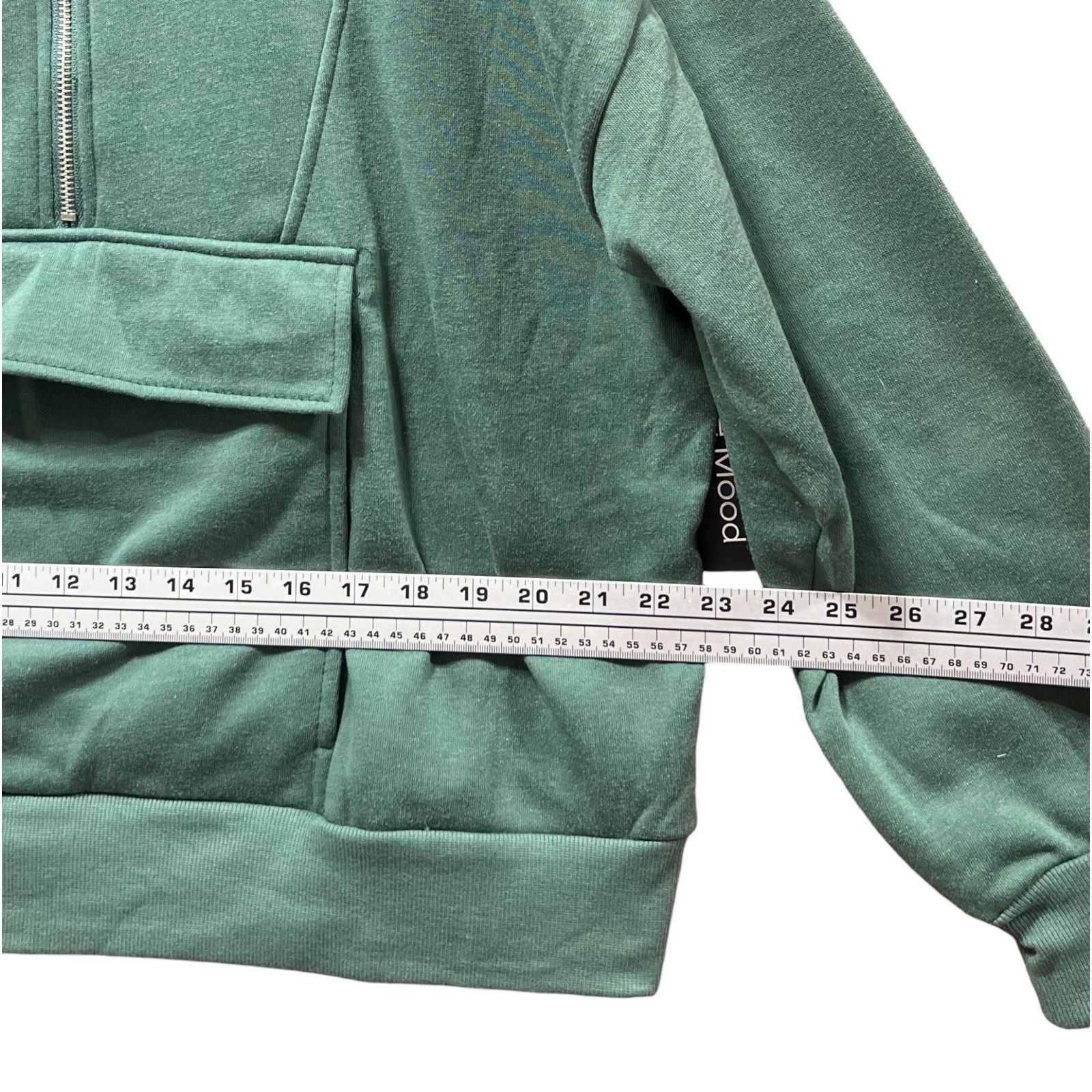 Other Love Mood - Women's Long Sleeve Sweatshirt - Green - Kangaro Size L / US 10 / IT 46 - 4 Thumbnail