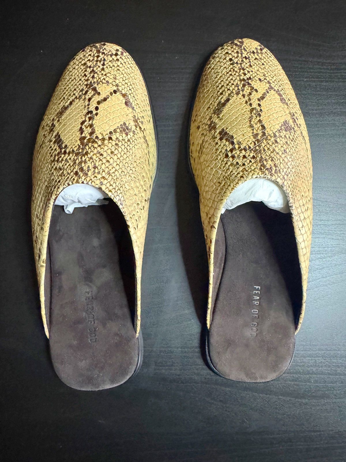 Fear of God Fear of God Snake effect Leather Mules Size US 10 / EU 43 - 8 Thumbnail