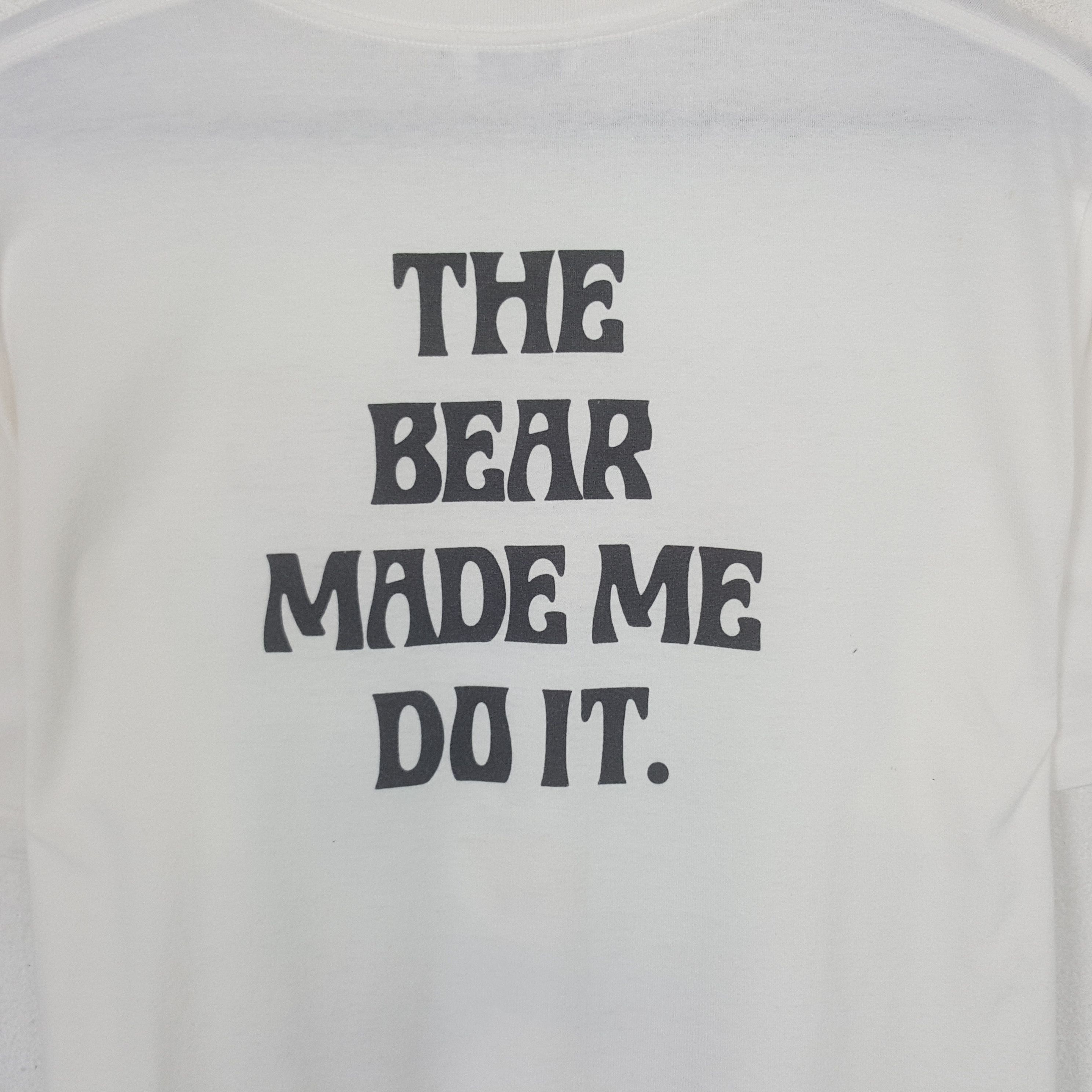 Hysteric Glamour Vintage Hysteric Glamour Bear Japanese Tshirt Size US M / EU 48-50 / 2 - 4 Thumbnail
