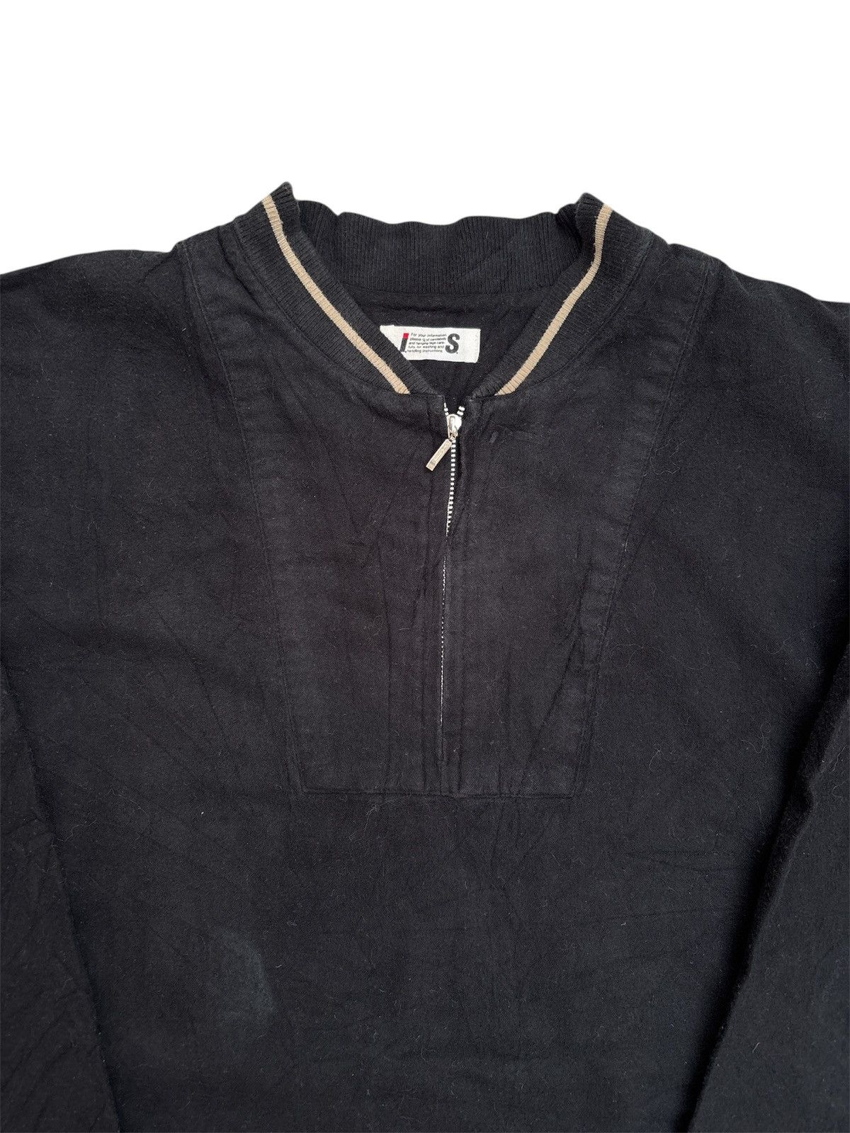 Issey Miyake 1980s Half Zip Bomber Jacket Size US M / EU 48-50 / 2 - 6 Thumbnail