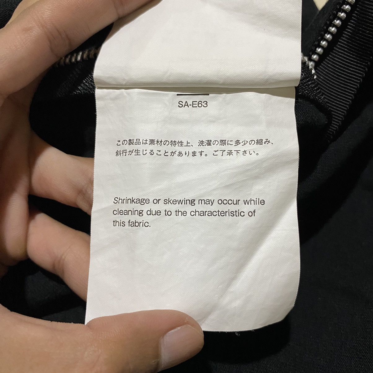 Sacai 2018SS sacai BEWARE Side Zip T-Shirts Size M / US 6-8 / IT 42-44 - 8 Thumbnail