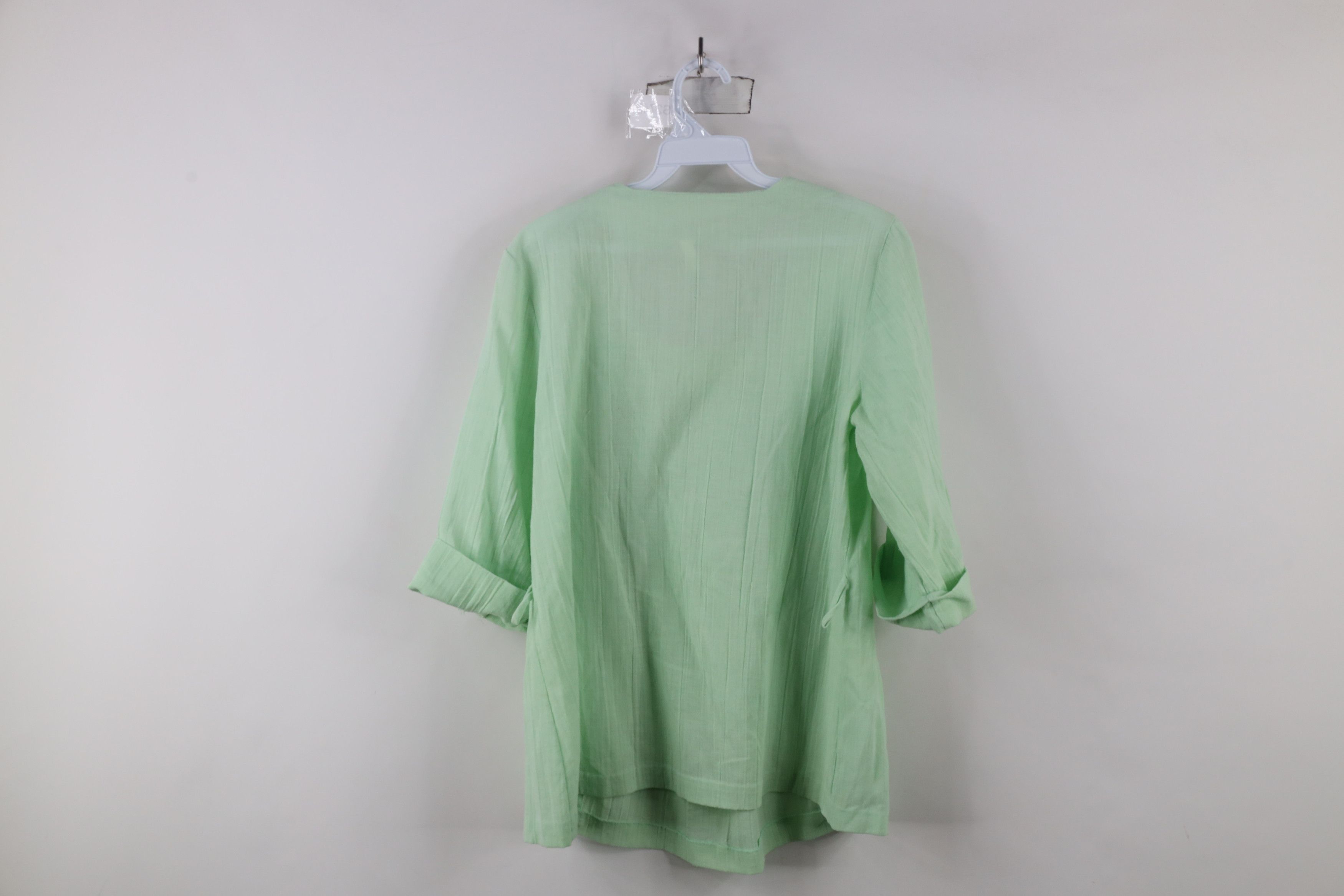 Vintage Vintage 60s 70s Country Primitive Gauzy Cotton Ruffled Shirt Size M / US 6-8 / IT 42-44 - 14 Thumbnail