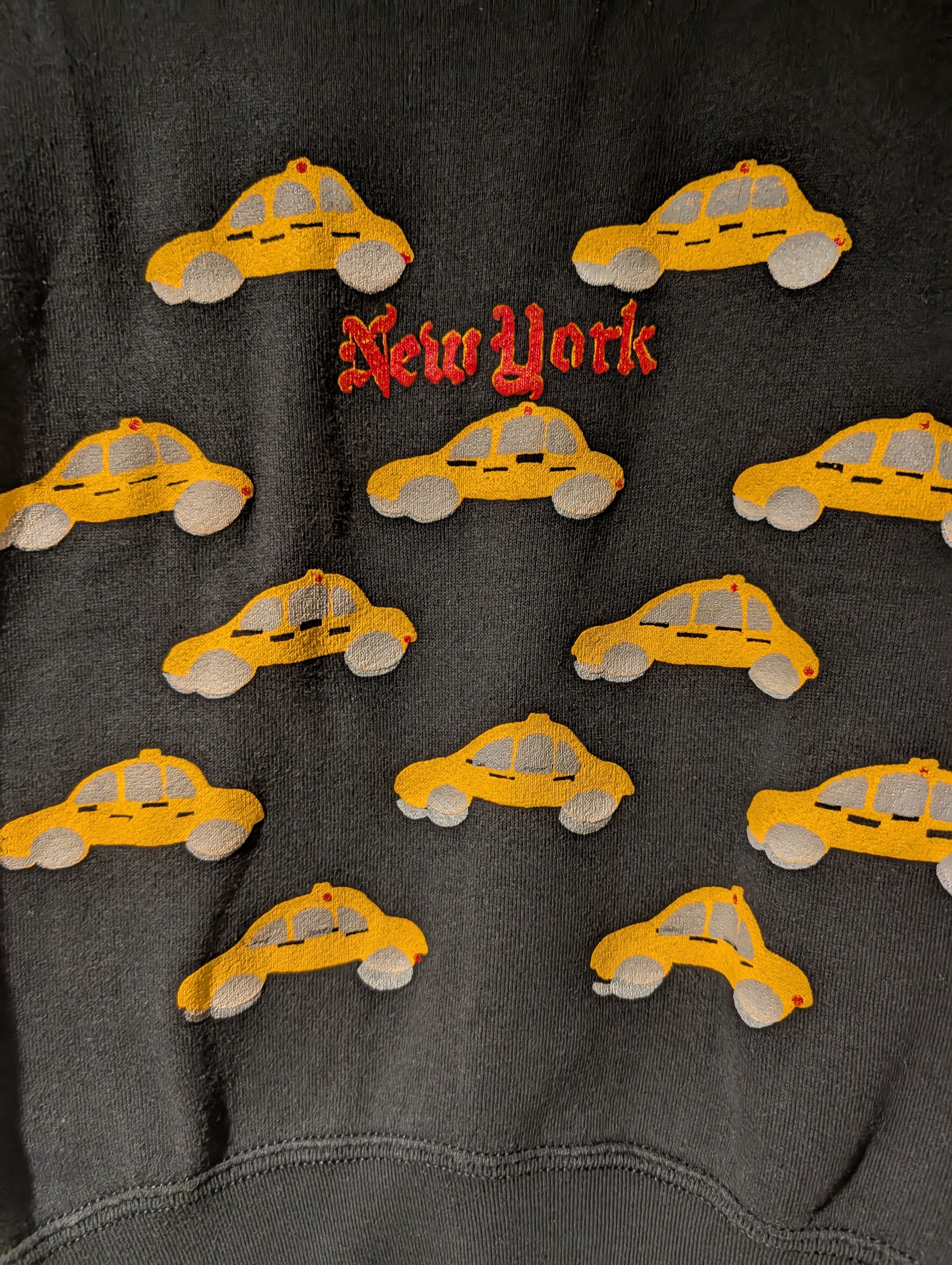 Arts & Science Vintage 90s New York City Taxi Cab Sweatshirt Kids Size US M / EU 48-50 / 2 - 2 Thumbnail