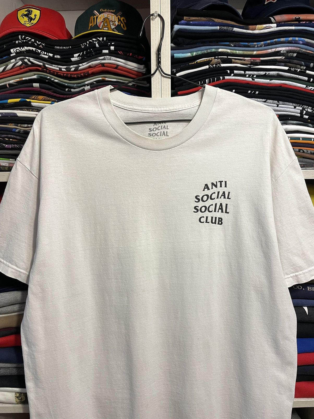 Anti Social Social Club Anti Social Social Club White ASSC Logo T-Shirt Size US XL / EU 56 / 4 - 4 Thumbnail