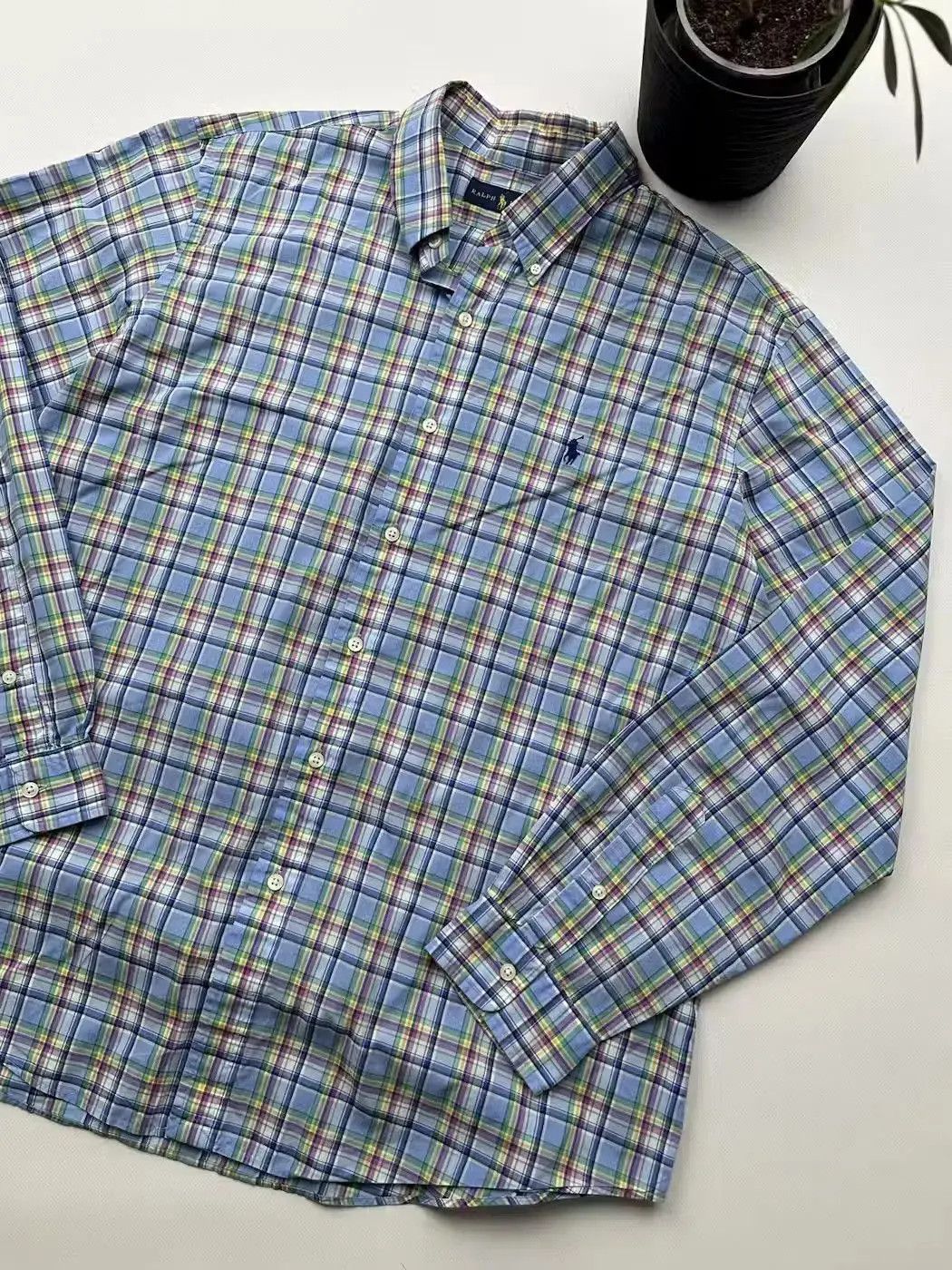 Polo Ralph Lauren Ralph Lauren Shirt Long Sleeve (564) Size US XL / EU 56 / 4 - 3 Thumbnail