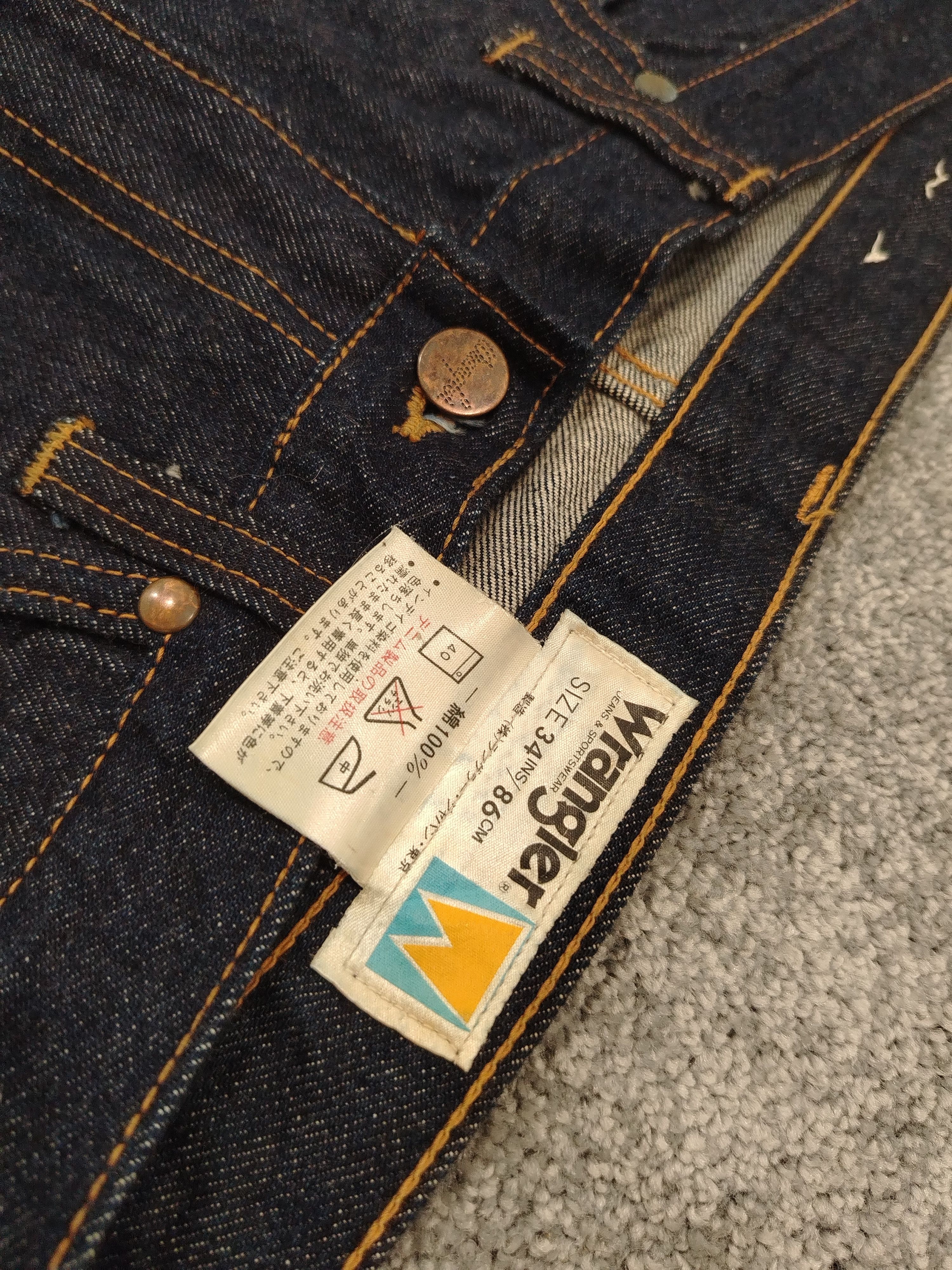 Japanese Brand Bootcut Flare Jeans Wrangler Vintage Size US 33 - 11 Thumbnail