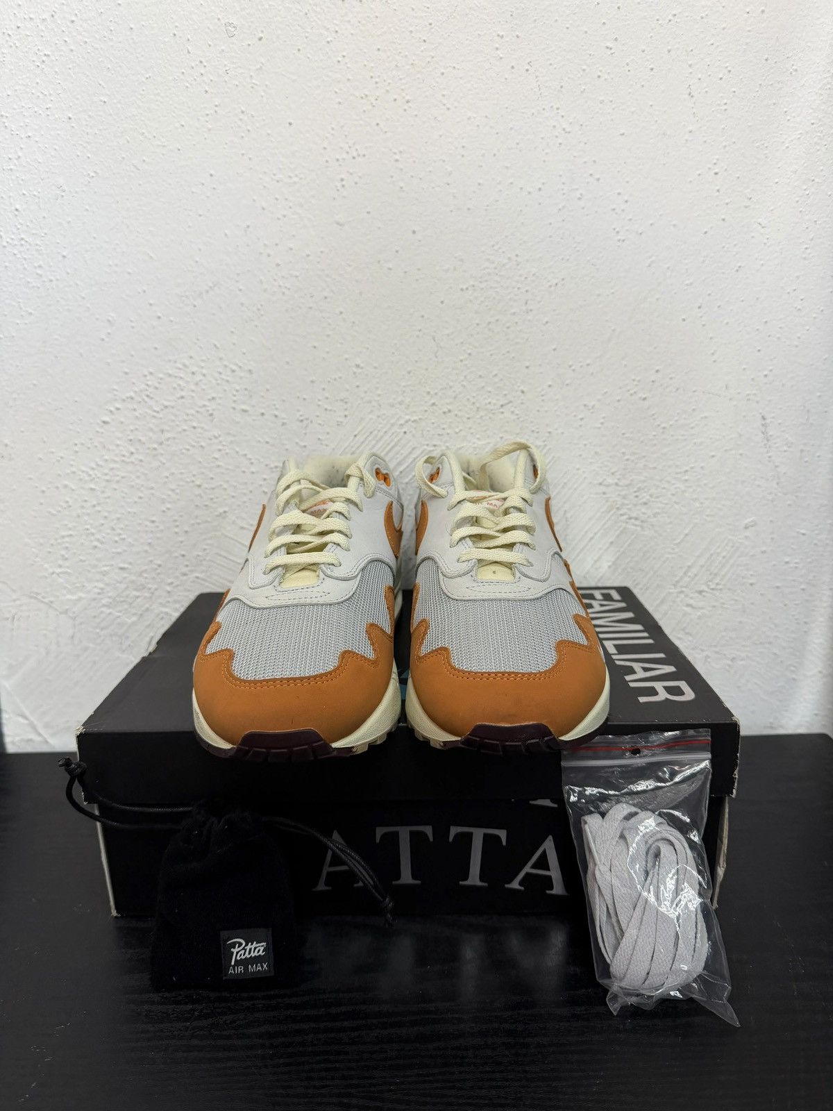 Patta Patta Nike Air Max 1 Monarch Size US 11 / EU 44 - 5 Thumbnail