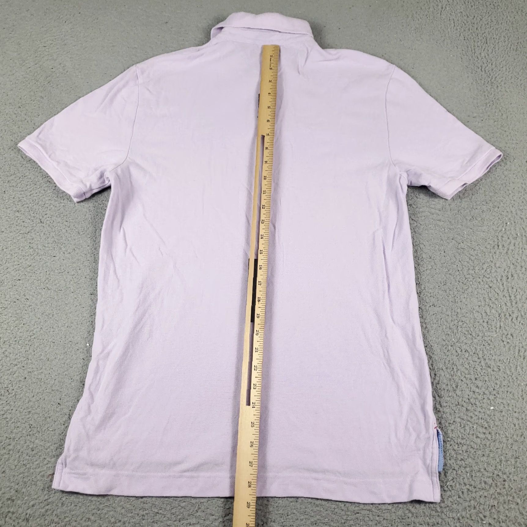 Tommy Hilfiger Tommy Hilfiger Polo Shirt Mens Small Purple Solid Casual Short Sleeve Shirt - Classic American Preppy Polo Mens S Purple Size US S / EU 44-46 / 1 - 3 Thumbnail