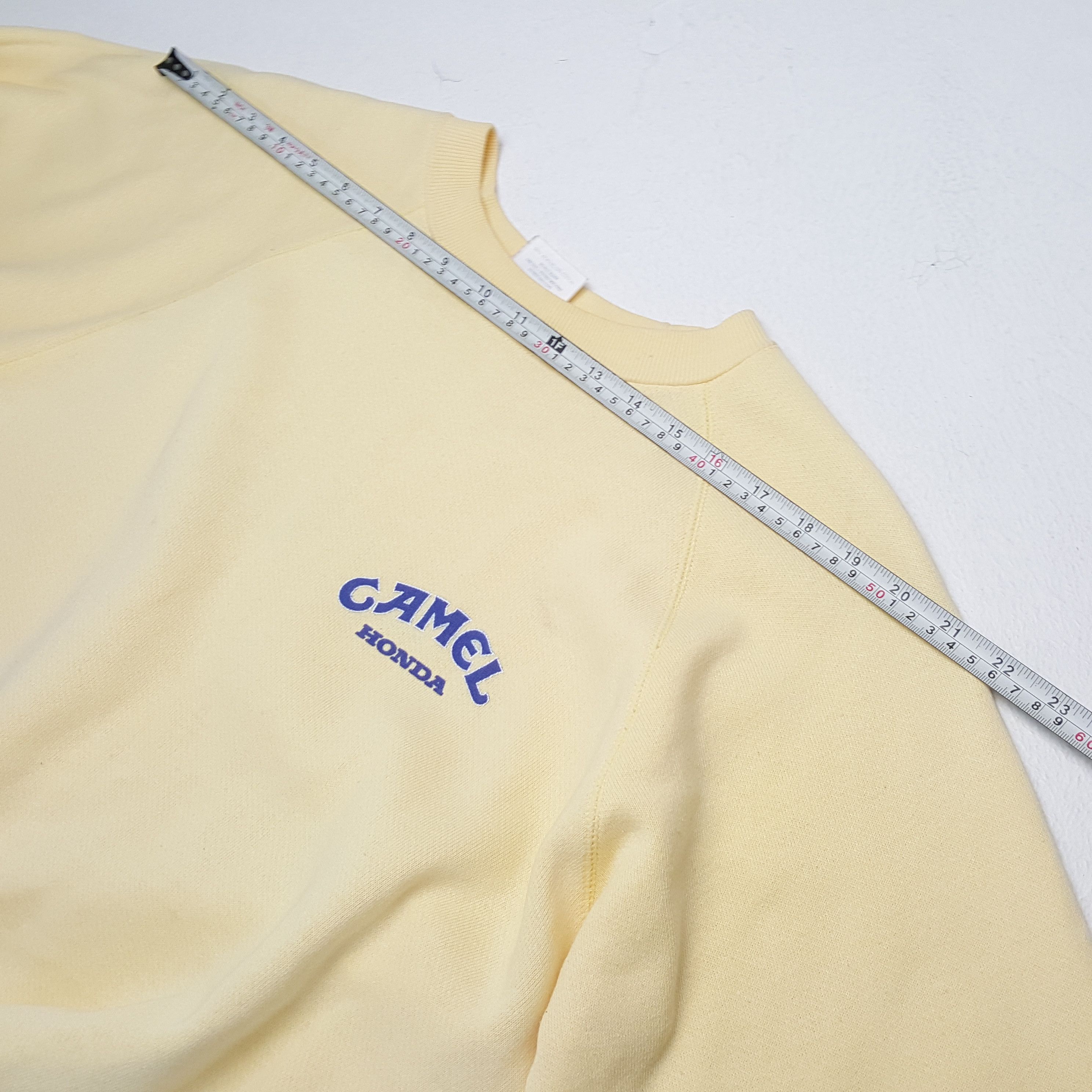 Camel × Honda × Vintage Vintage 90's CAMEL HONDA Japanese Racing Team Sweatshirt Size US M / EU 48-50 / 2 - 5 Thumbnail