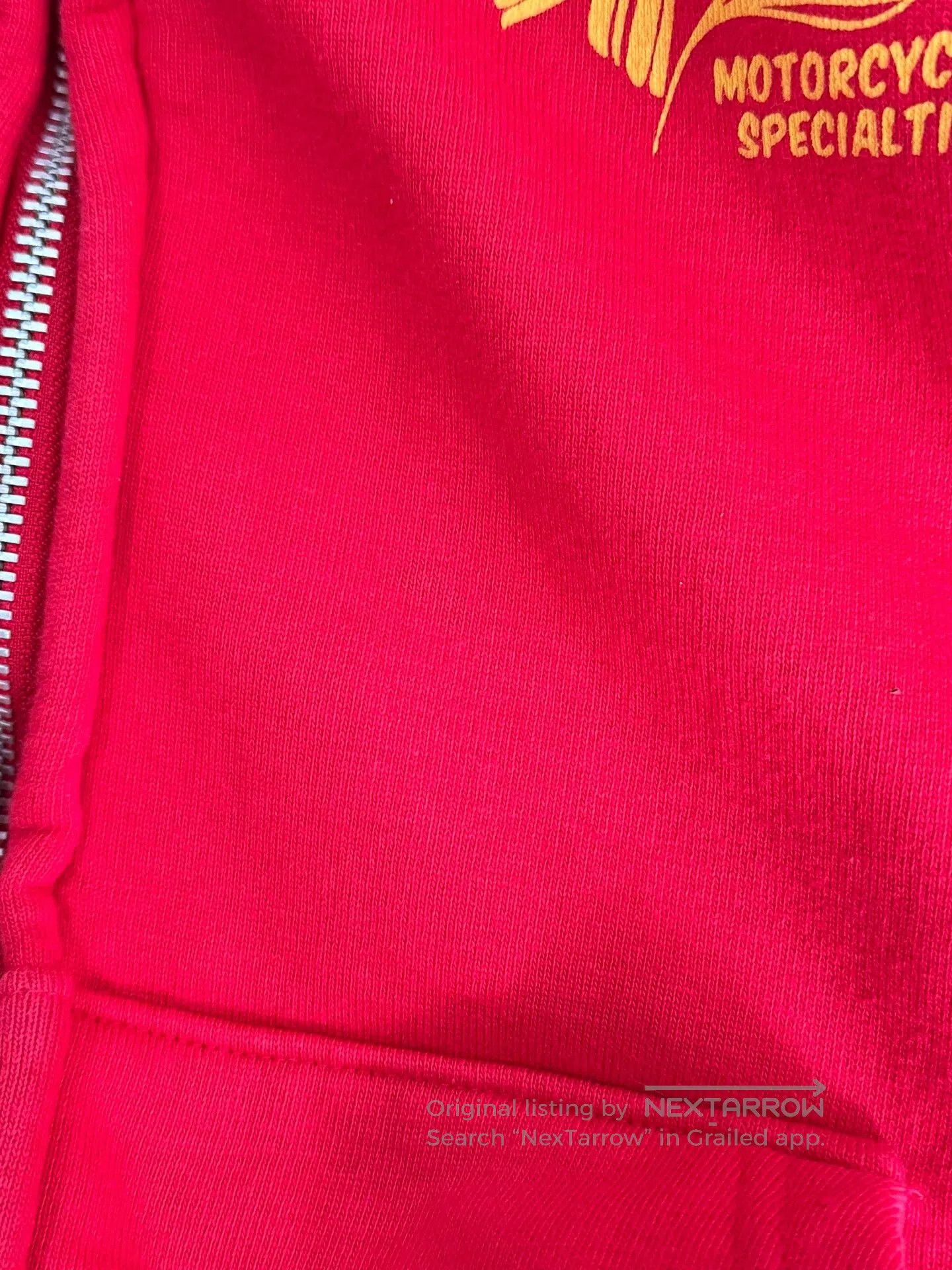 Iron Heart Iron Heart Red Hoodie Sweatshirt. Size US XL / EU 56 / 4 - 8 Thumbnail