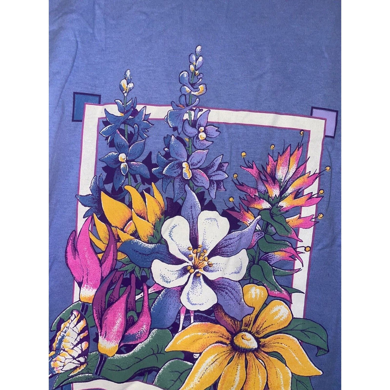 Jerzees Vintage Washington Shirt WA Test Print Tee VTG Large TORN Size US L / EU 52-54 / 3 - 5 Thumbnail