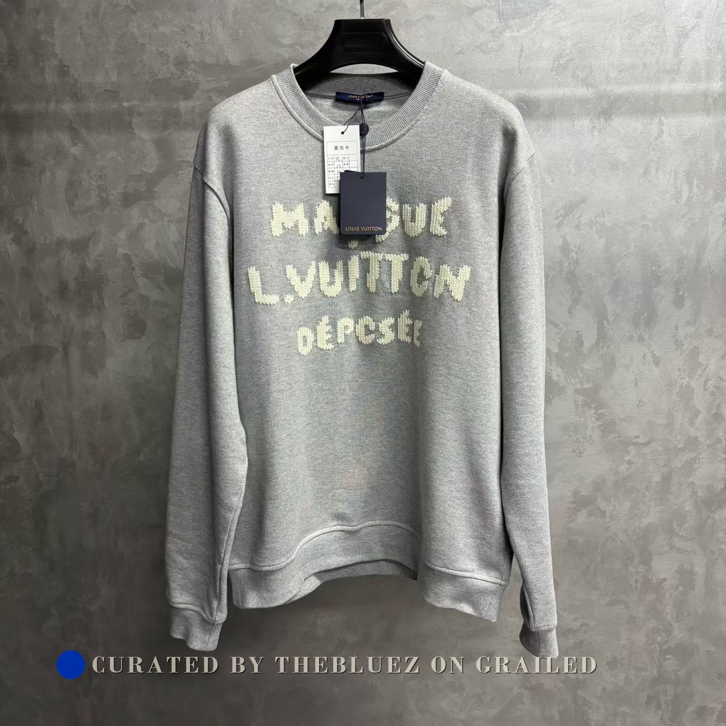 Louis Vuitton Louis Vuitton 2026 Embroidered Print Crewneck Sweatshirt Size US XL / EU 56 / 4 - 1 Thumbnail