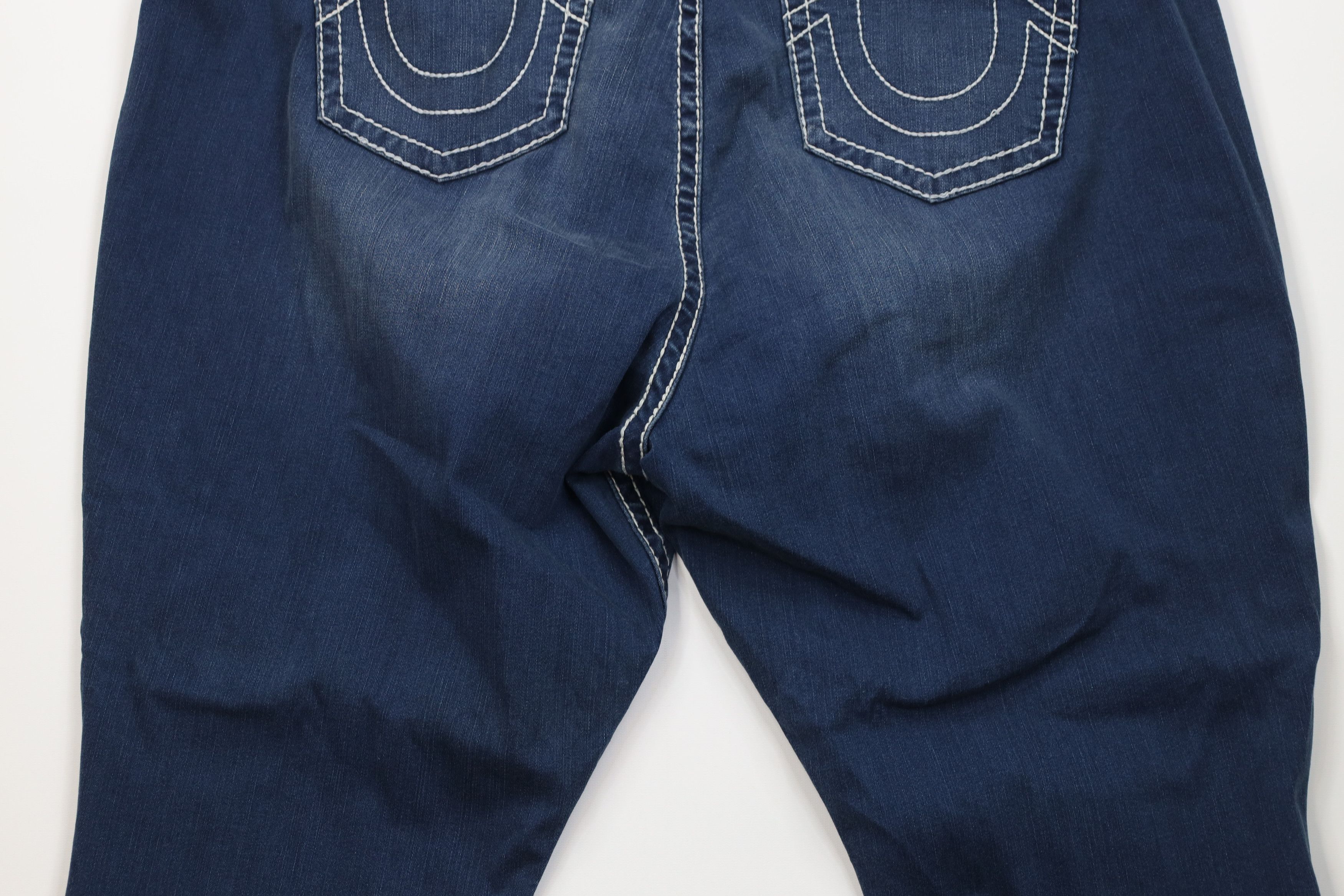 True Religion New True Religion Stitch Curvy Skinny Flap Big T Denim Jeans Size 34" / US 12 / IT 48 - 11 Thumbnail