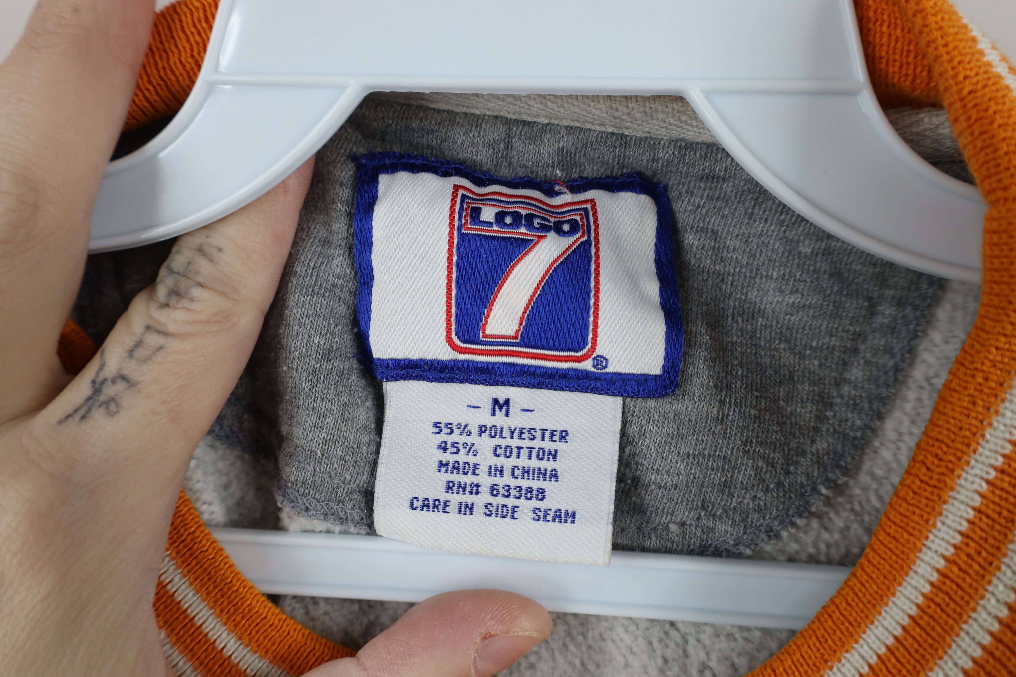 Vintage Vintage 90s University of Tennessee Crewneck Sweatshirt Gray Size US M / EU 48-50 / 2 - 7 Thumbnail