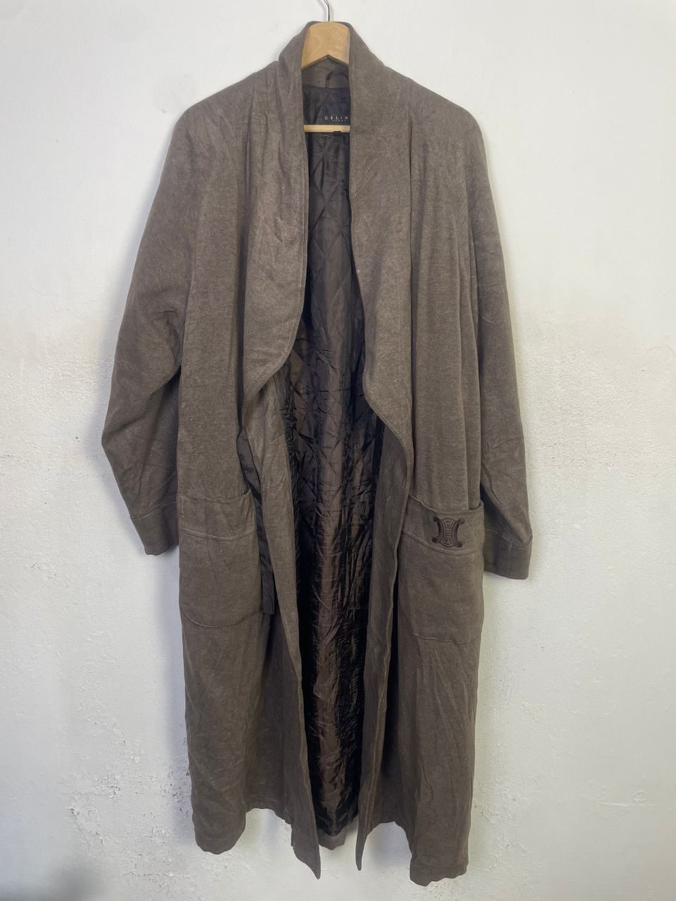 Celine × Vintage Vintage Celine Homme Over Coat Size US L / EU 52-54 / 3 - 1 Thumbnail