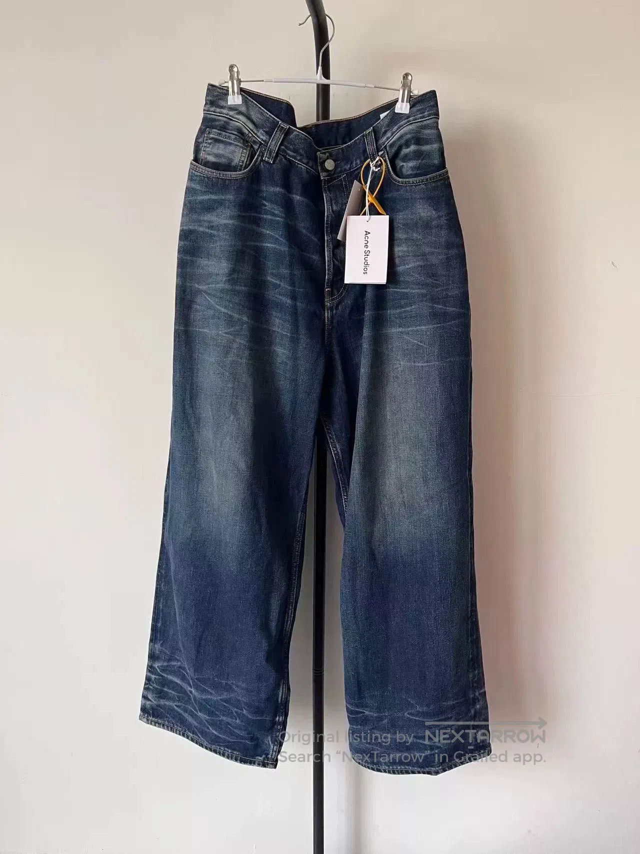 Acne Studios Acne Studios Flared Denim Trousers for Men. Size US 38 / EU 54 - 1 Thumbnail
