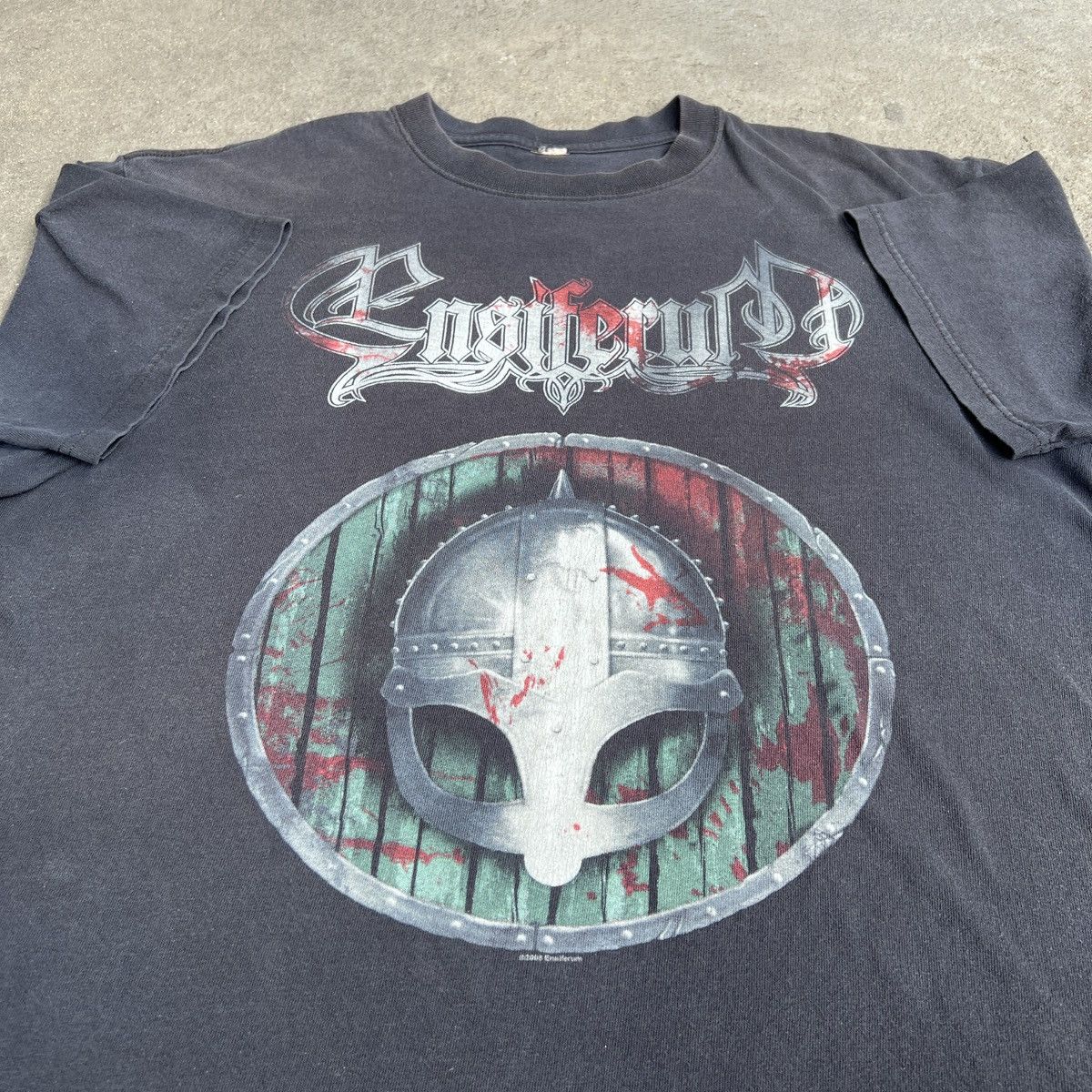 Band Tees Vintage Y2K Ensiferum Folk Power Viking Melodic death metal Size US L / EU 52-54 / 3 - 1 Thumbnail