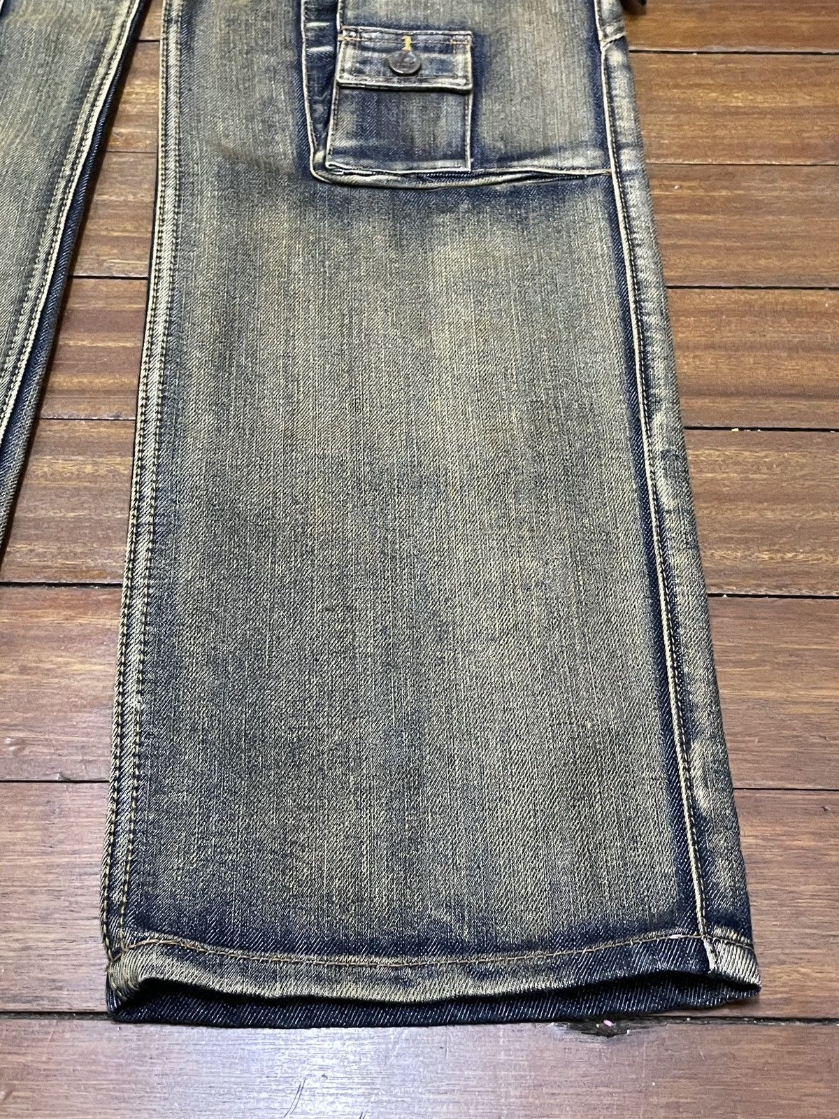 If Six Was Nine × Japanese Brand × Le Grande Bleu (L.G.B.) Very Rare Vintage Brand Jeans De Art Tactical Jeans 2000s Size US 34 / EU 50 - 6 Thumbnail
