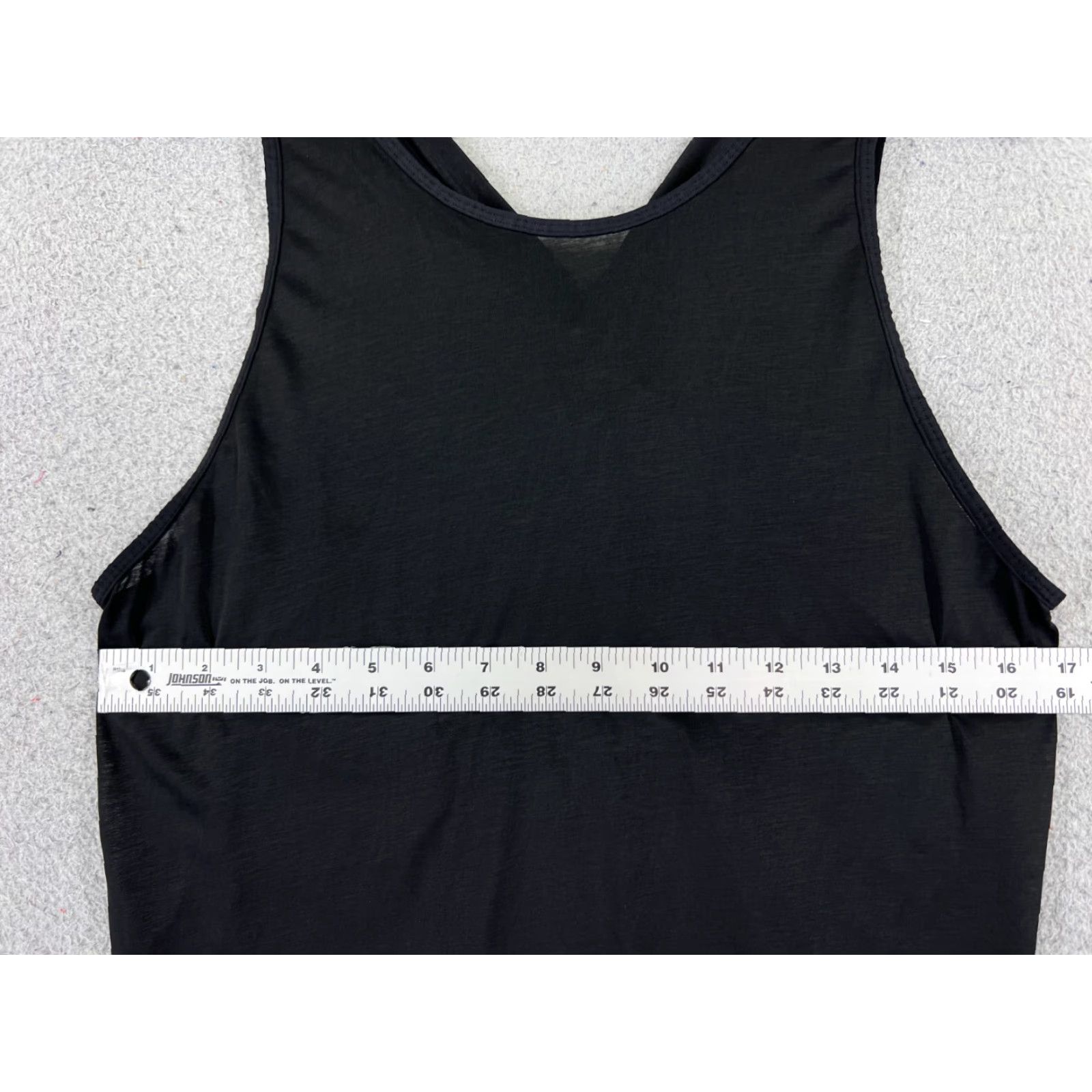 Lululemon Lululemon Shirt Women 4 Black Tank Run Gym Soul Stride ISSUES READ Size S / US 4 / IT 40 - 6 Thumbnail