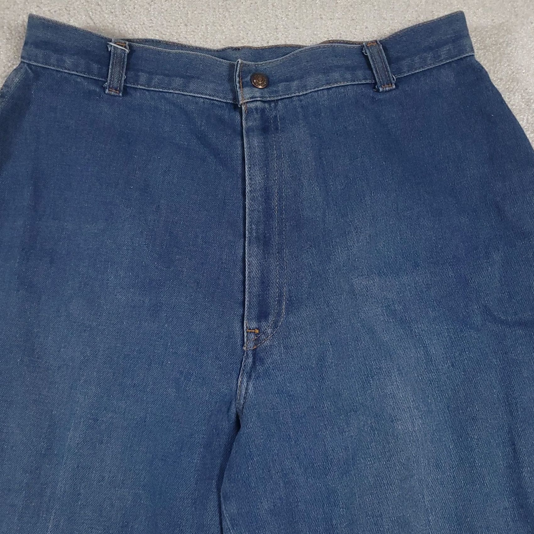 Levi's VINTAGE Levi's 544 Jeans Womens 18 Blue High Rise Baggy Denim 90s Y2k Womens Jeans Size 40" / US 18 - 3 Thumbnail