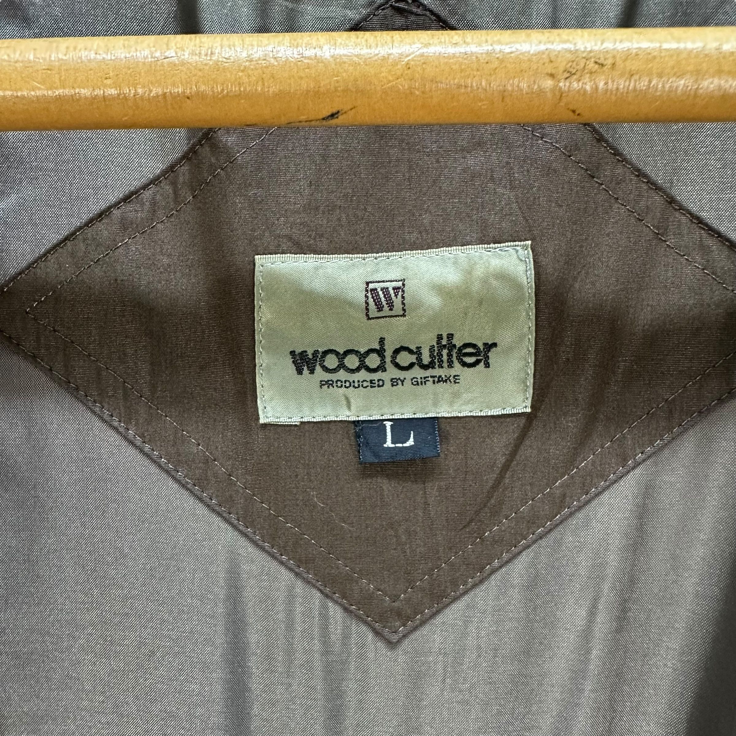 Japanese Brand WOOD CUTTER Brown Casual Jacket #A21-0495 Size US L / EU 52-54 / 3 - 9 Thumbnail