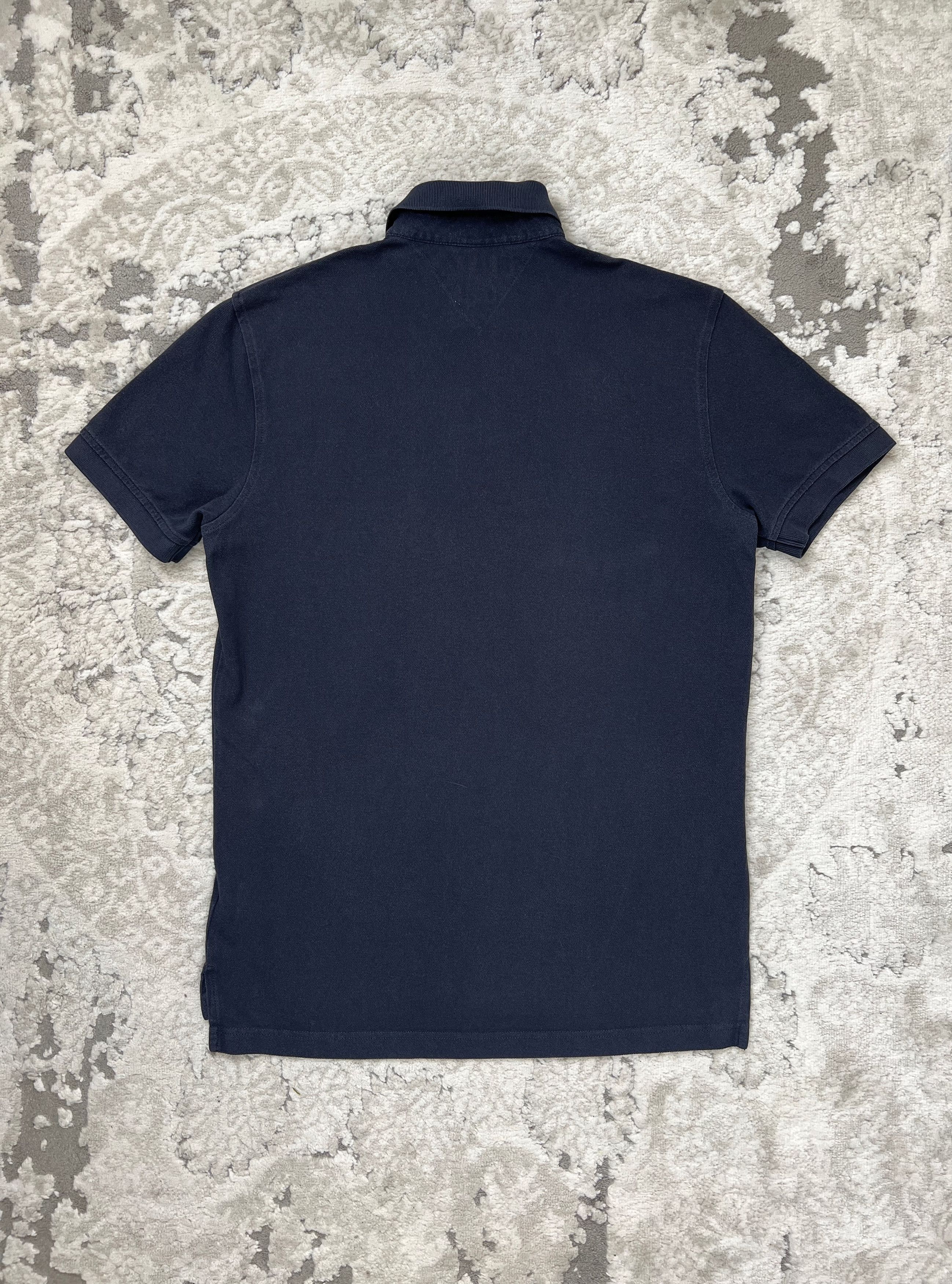 Tommy Hilfiger Tommy Hilfiger Polo Shirt Navy 40's Two Ply Cotton M-L Size US M / EU 48-50 / 2 - 7 Thumbnail