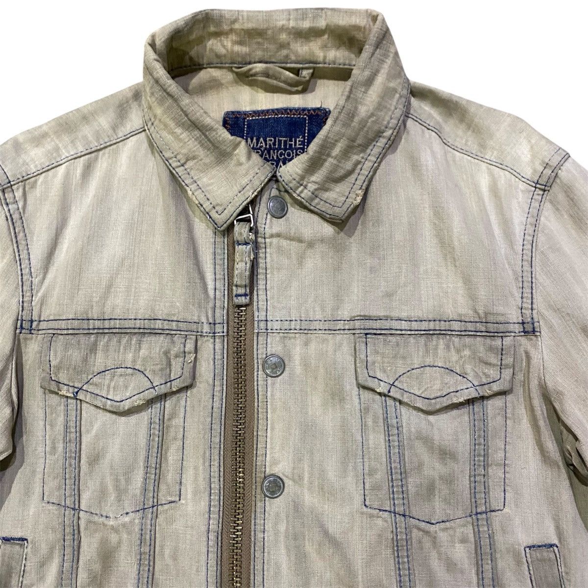 Marithe + Francois Girbaud ‼️LAST DROP‼️Marithé François Girbaud Denim Trucker Jacket Size US S / EU 44-46 / 1 - 7 Thumbnail
