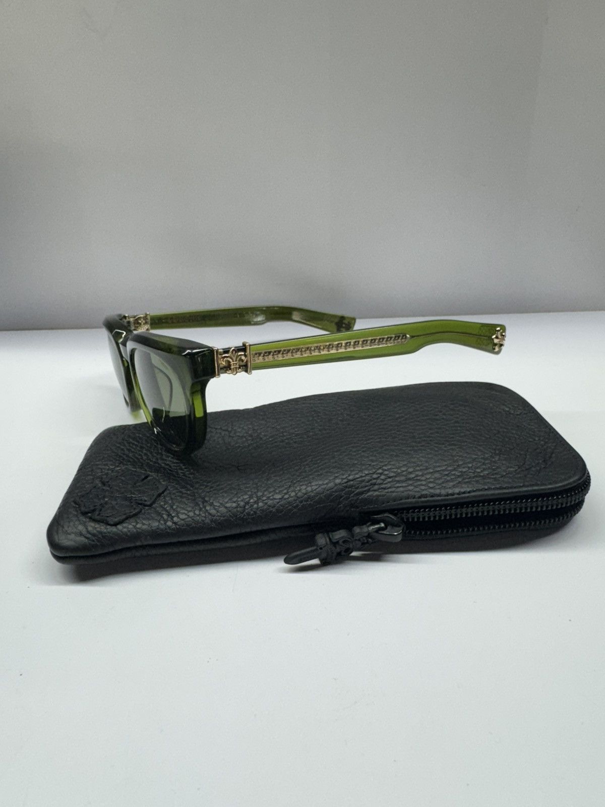 Chrome Hearts Chrome Hearts Fleur Glasses Penetranus Rex Size ONE SIZE - 1 Thumbnail