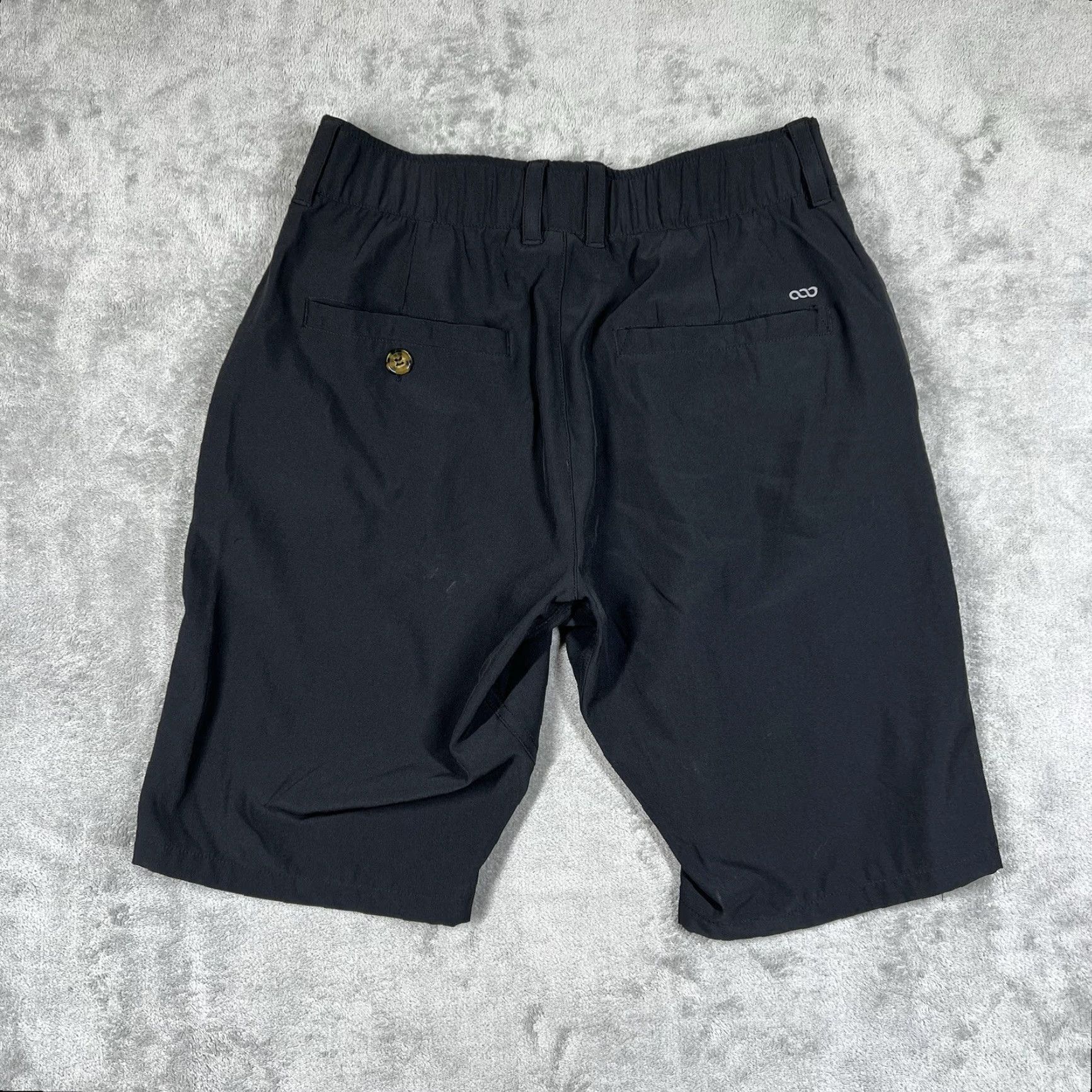 Vintage 33000ft Dry Fit Golf Shorts Mens Black Lightweight Quick Dry Stretch 30 Inseam 10in Adult Regular Shorts Size US 30 / EU 46 - 5 Thumbnail