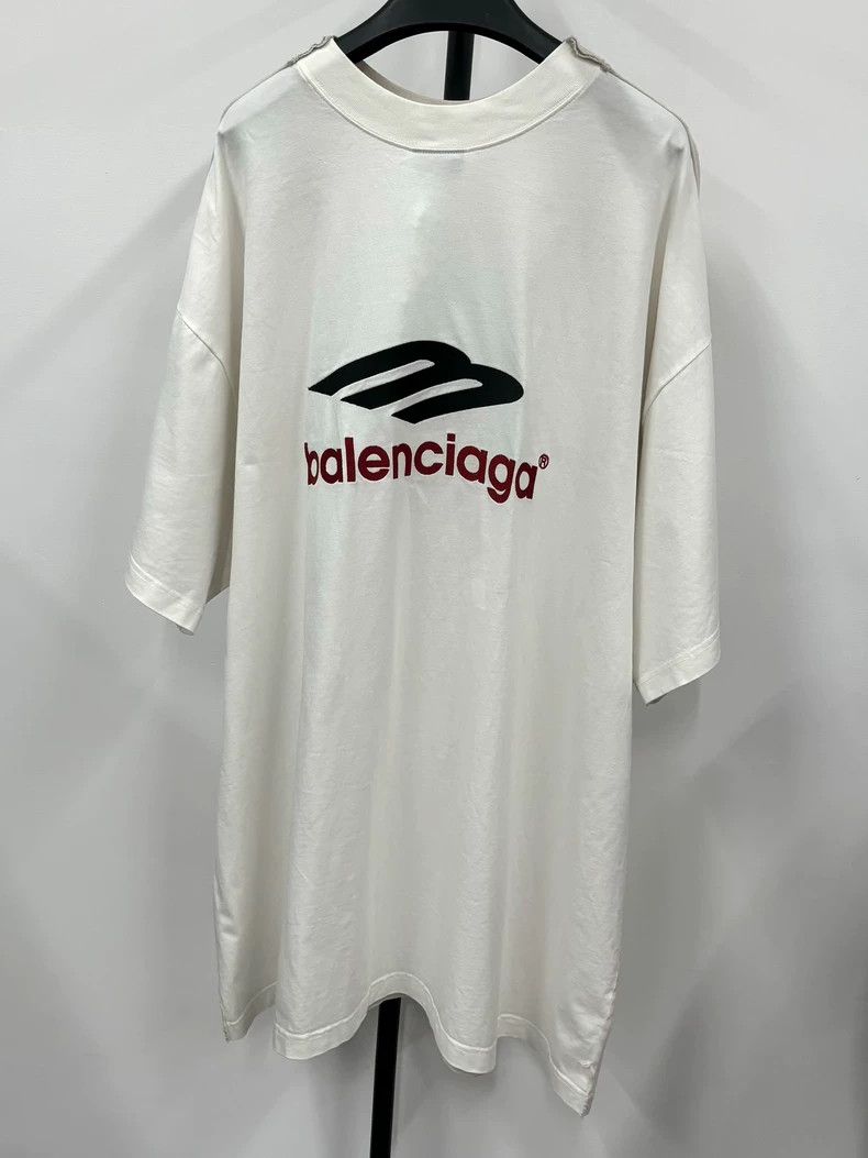 Balenciaga Balenciaga size 4 2-in-1 3B Phone Slogan Short Sleeve Size US M / EU 48-50 / 2 - 1 Thumbnail