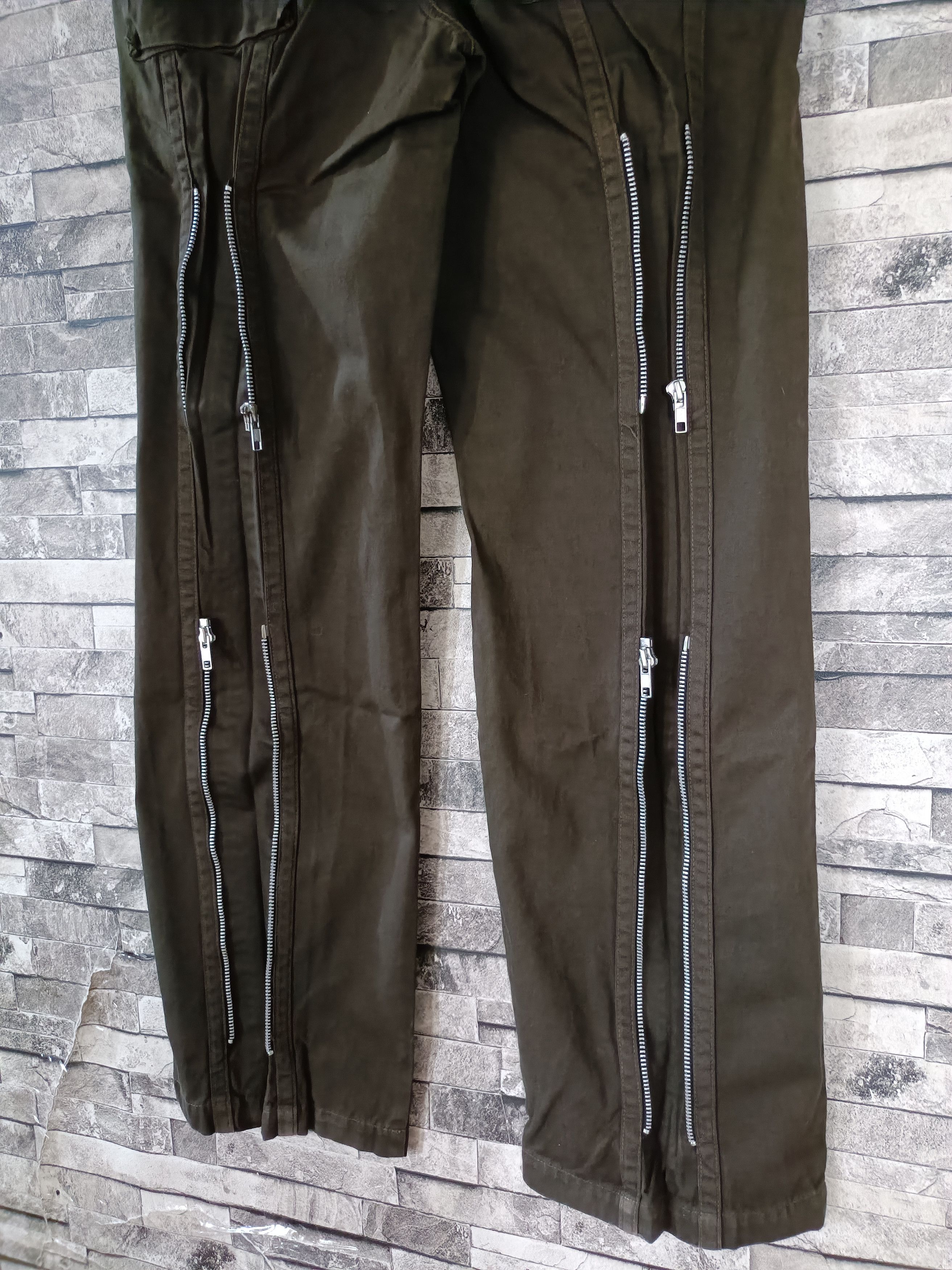 Le Grande Bleu (L.G.B.) L.Z.G. adjustable zipper pants LGB inspired Size US 33 - 5 Thumbnail