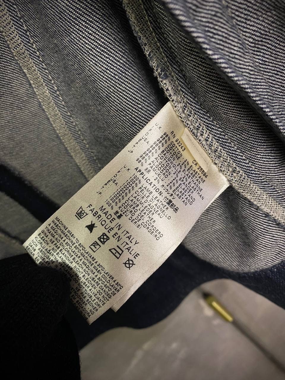 Diesel × Diesel Black Gold Diesel Black Gold denim jacket XS Size XS / US 0-2 / IT 36-38 - 6 Thumbnail