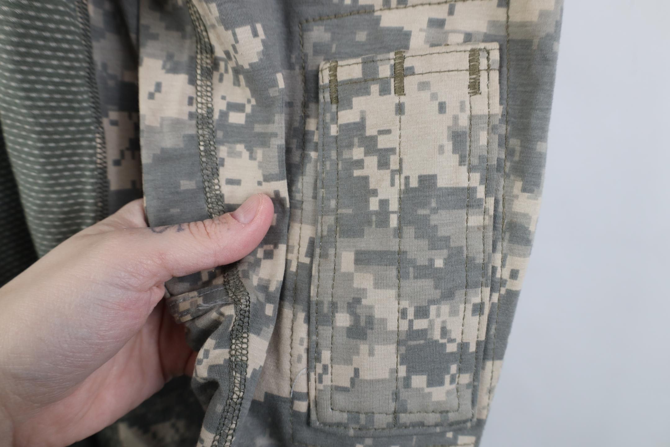 Massif Deadstock Vintage Y2K 2006 Massif Army Shirt Flame Resistant Size US L / EU 52-54 / 3 - 9 Thumbnail