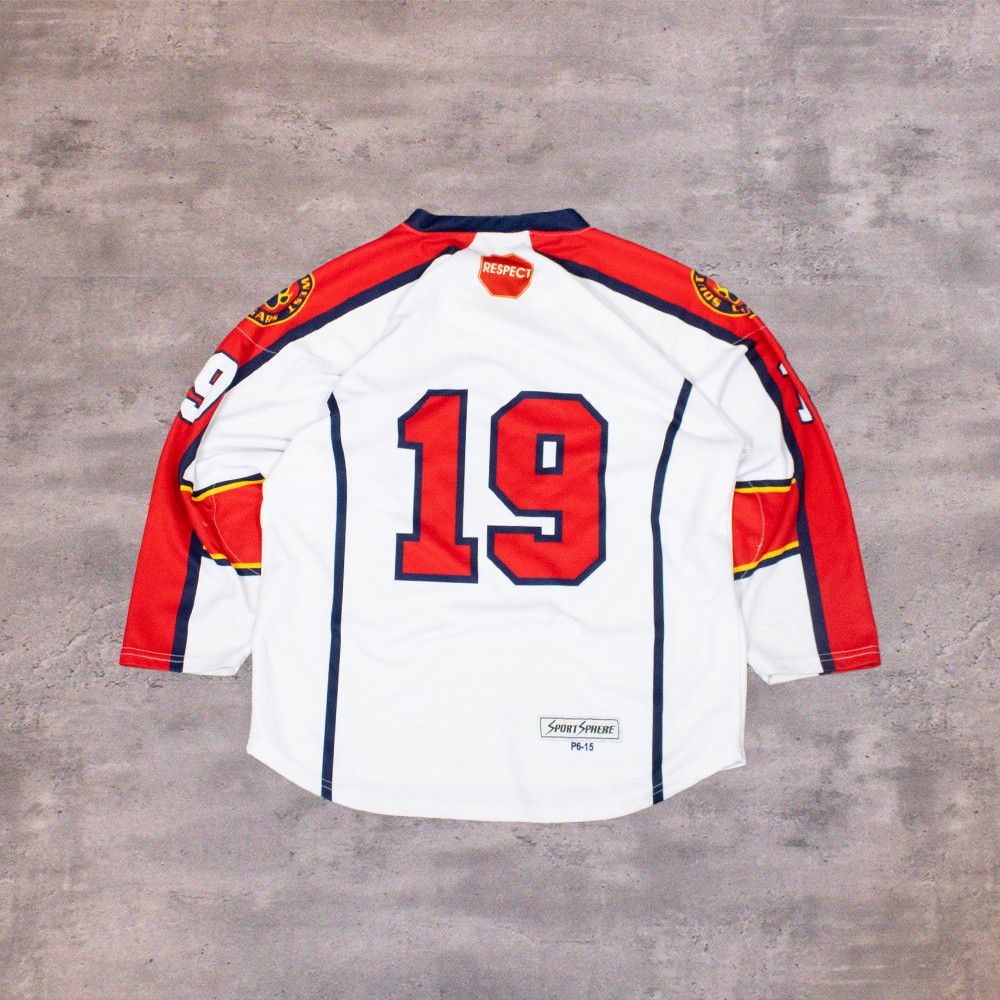 Japanese Brand Vintage 1990's South Panthers Supreme Style Hockey Jersey Size US L / EU 52-54 / 3 - 2 Thumbnail