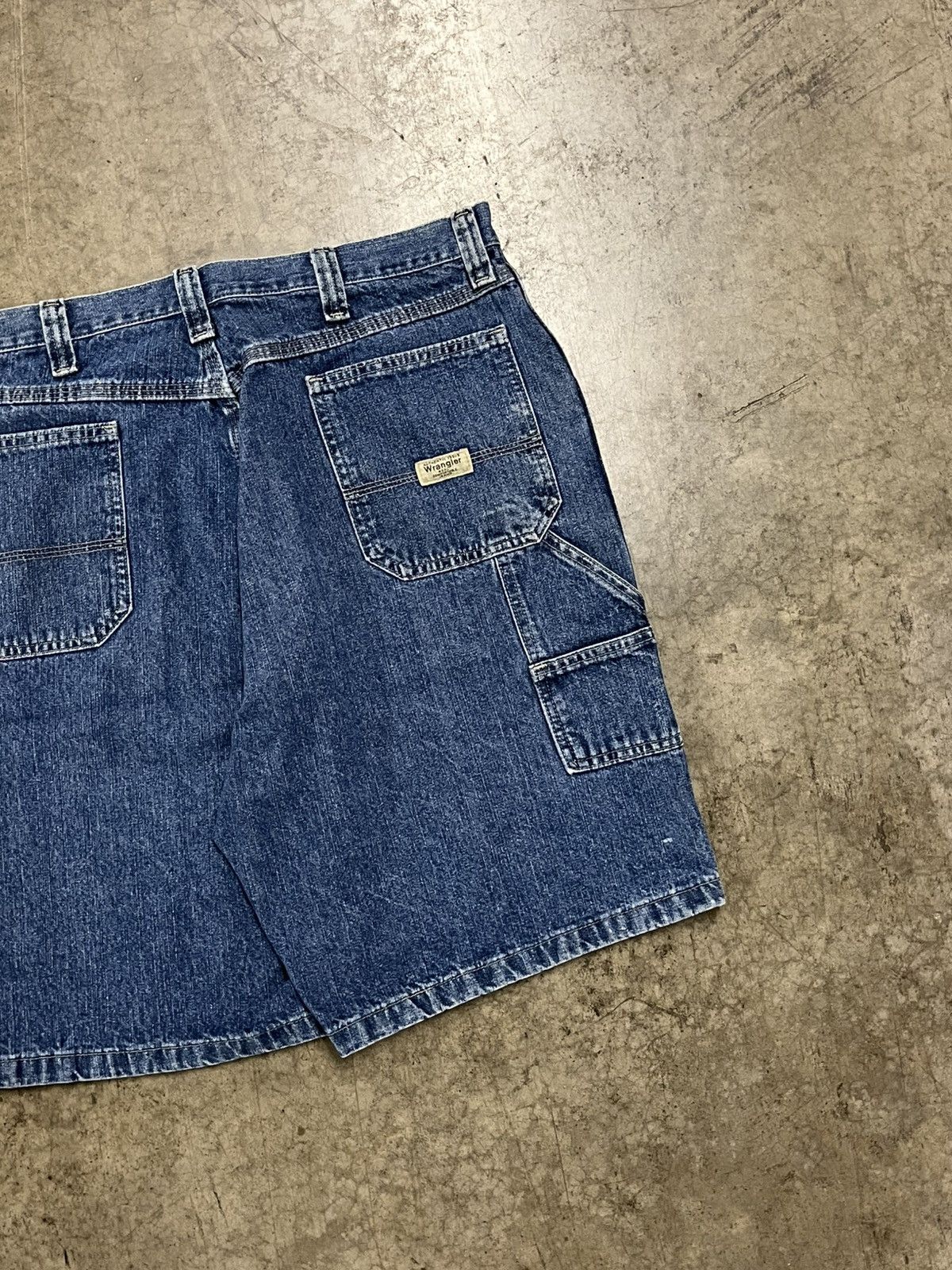 Vintage × Wrangler Jorts vintage baggy fit carpenter cargo skater streetwear Size US 36 / EU 52 - 2 Thumbnail