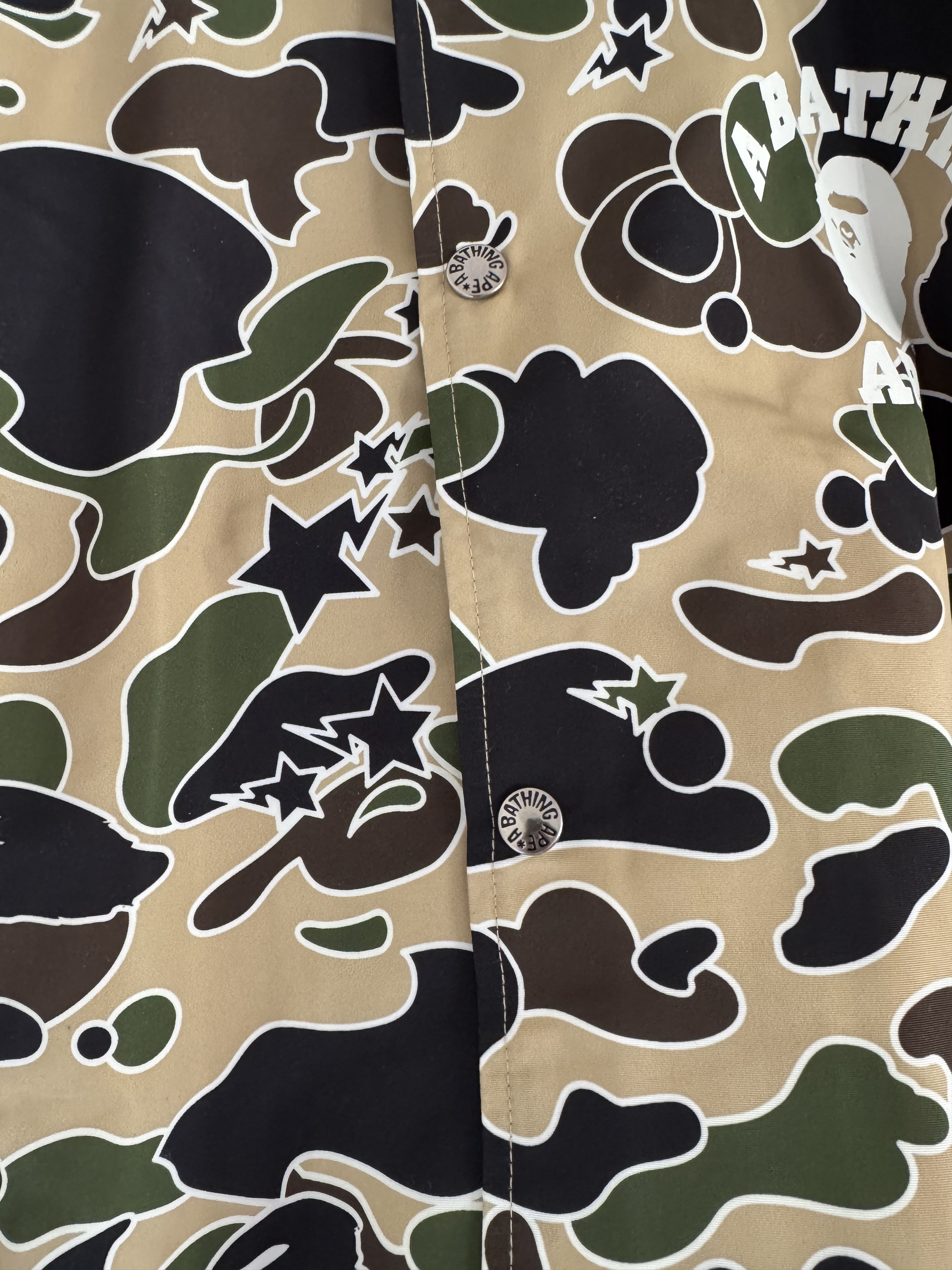 Bape Sta Camo Relaxed Coach Jacket Size US XL / EU 56 / 4 - 6 Thumbnail