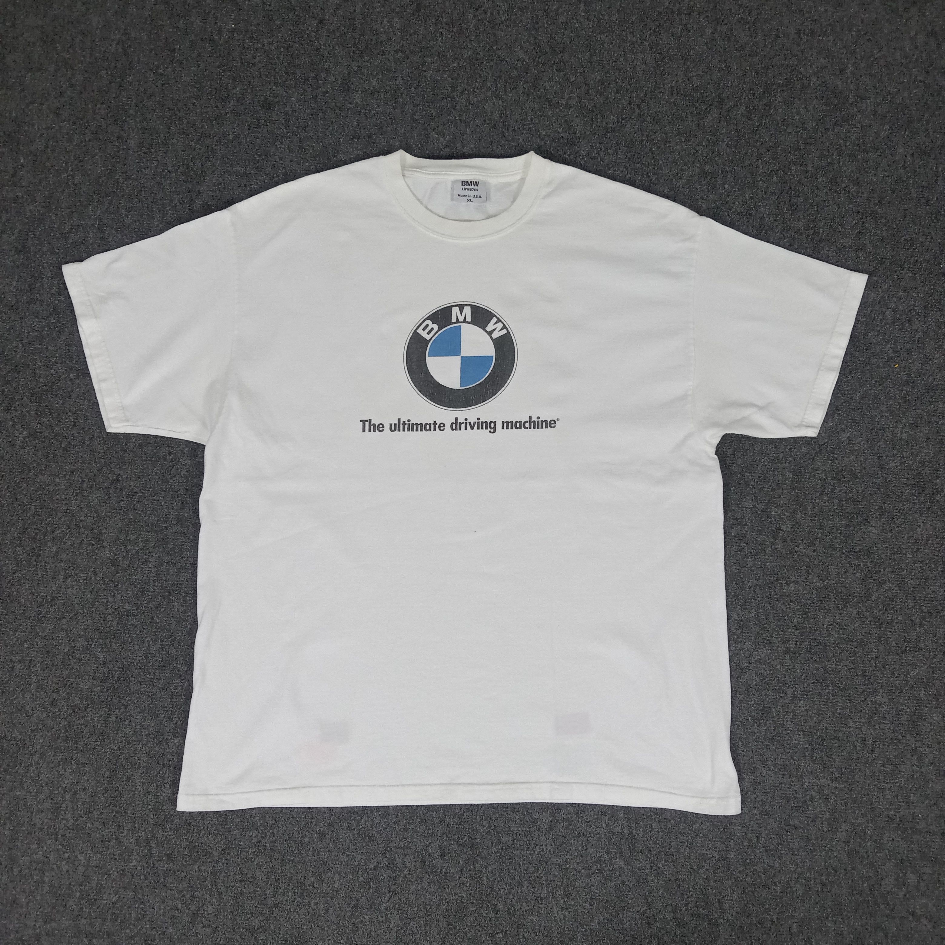 BMW × Vintage BMW The Ultimate Driving Machine Motorsports Tshirt Size US XL / EU 56 / 4 - 1 Thumbnail