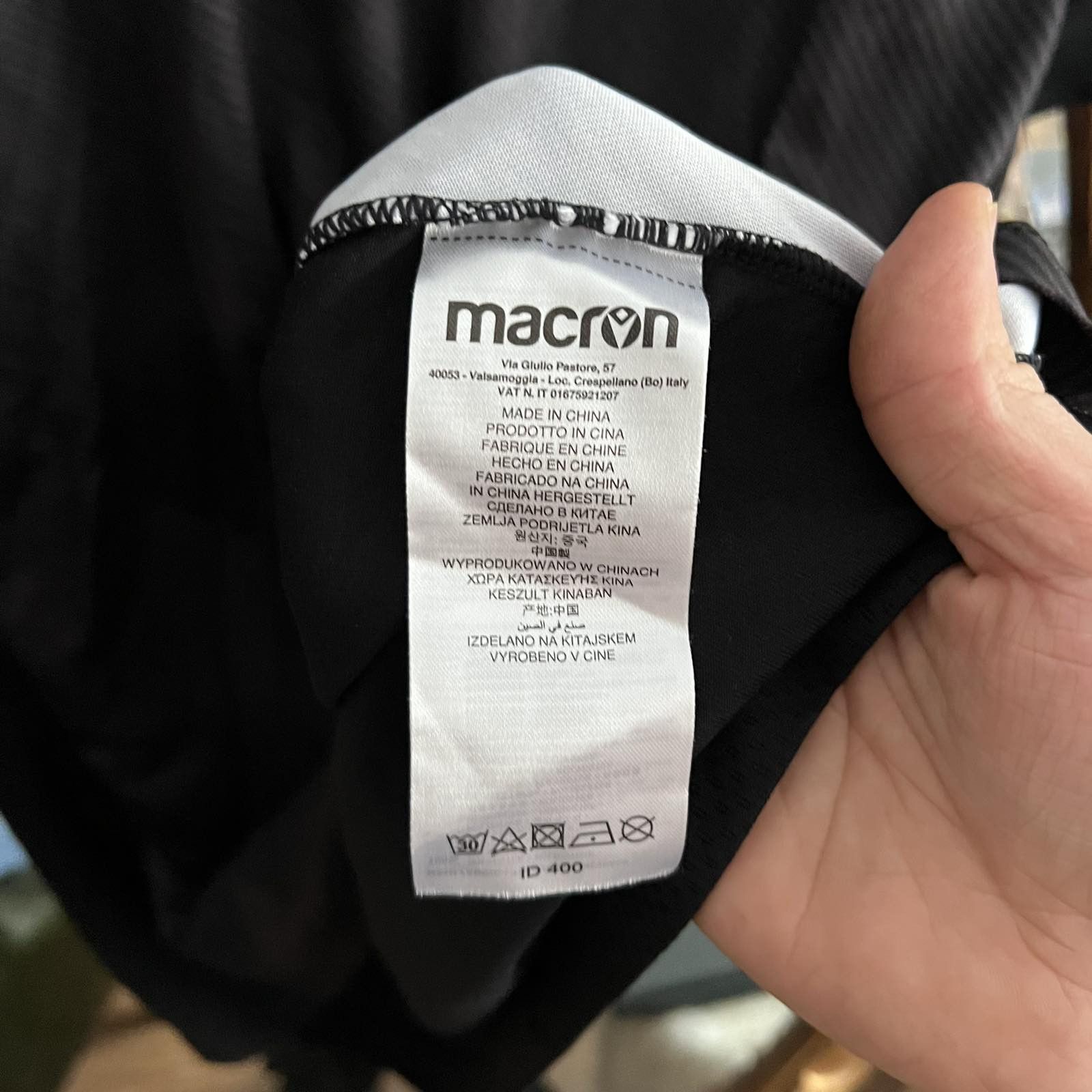 Macron Motherwell Home Football Black Soccer Jersey Macron Sz 3XL Size US XXL / EU 58 / 5 - 5 Thumbnail