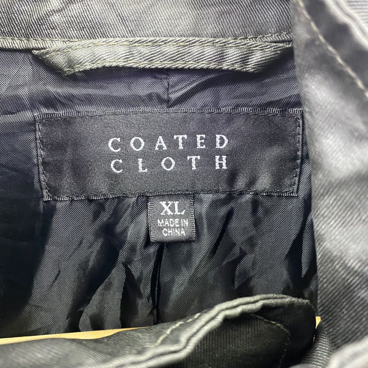 Japanese Brand Uniqlo Coated Cloth Army Green Military Jacket Size US L / EU 52-54 / 3 - 4 Thumbnail