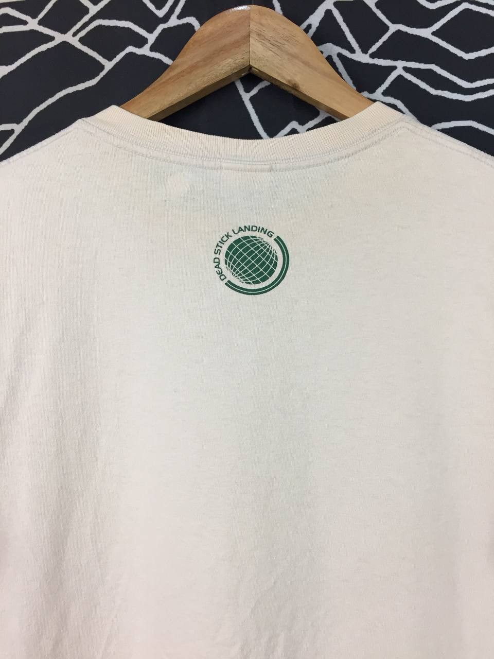 Vintage Vtg 00s Dead Stick Landing DEÄD Logo Aviation Aesthetic Tee Size US L / EU 52-54 / 3 - 8 Thumbnail