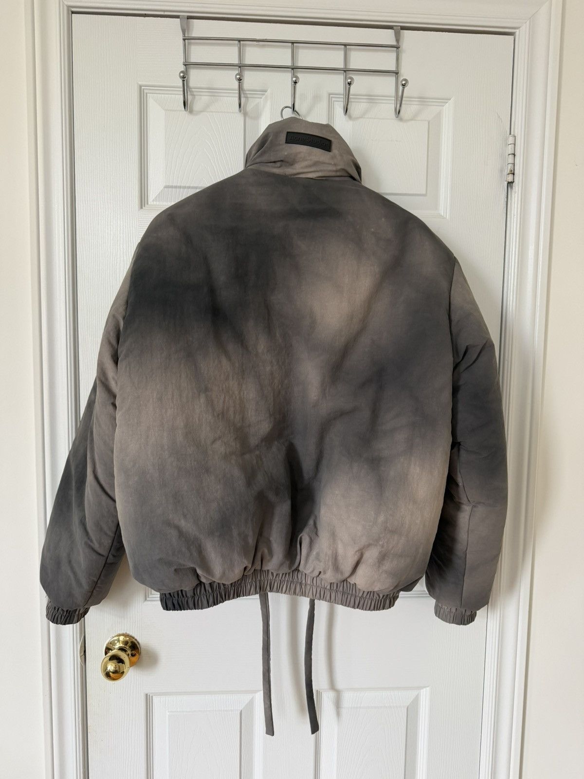 Acne Studios Acne Studios Grey Garment-Dyed Puffer Jacket Size US S / EU 44-46 / 1 - 2 Thumbnail