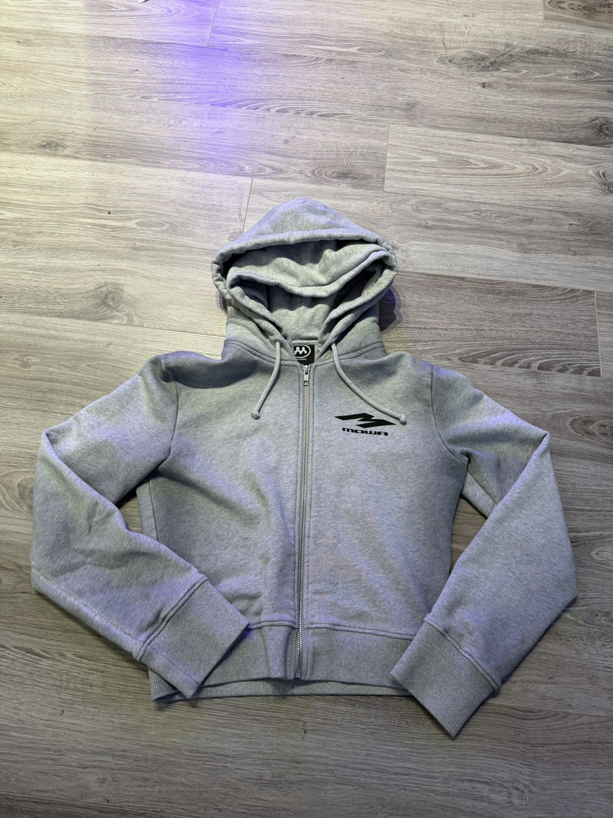 Mowalola Mowalola Tech Fleece Zip Up Hoodie | Grailed
