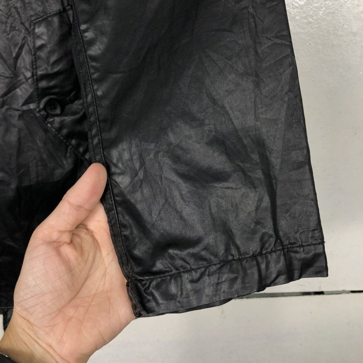 Japanese Brand VINTAGE HUNTING UTILITY BIKER JACKET MALE & CO ISSEY MIYAKE Size US M / EU 48-50 / 2 - 16 Thumbnail