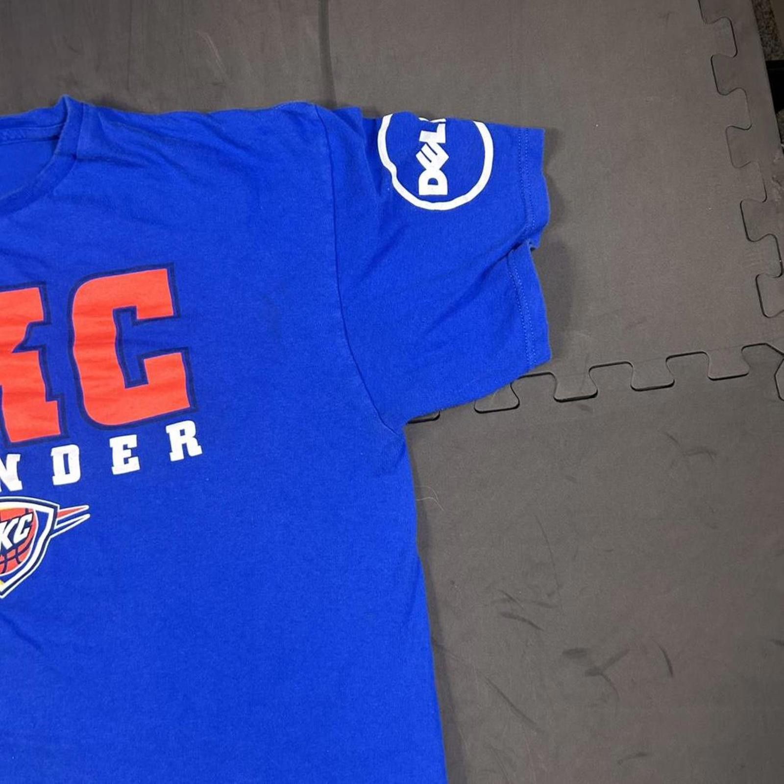 Other OKC thunder blue and orange T-shirt men’s size XL Size US XL / EU 56 / 4 - 4 Thumbnail