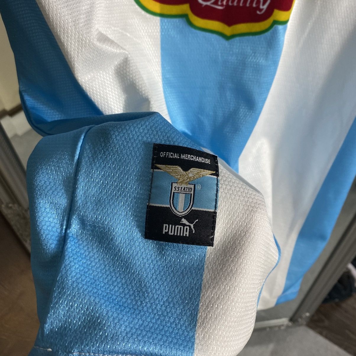 Puma Vintage 90s SS LAZIO jersey club Italy Size US XL / EU 56 / 4 - 4 Thumbnail