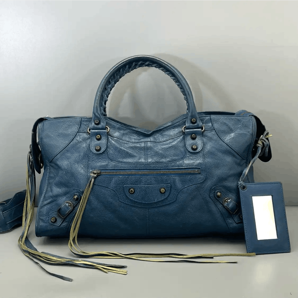 Balenciaga Balenciaga Classic City Large Classic City Moto Bag Size ONE SIZE - 1 Thumbnail