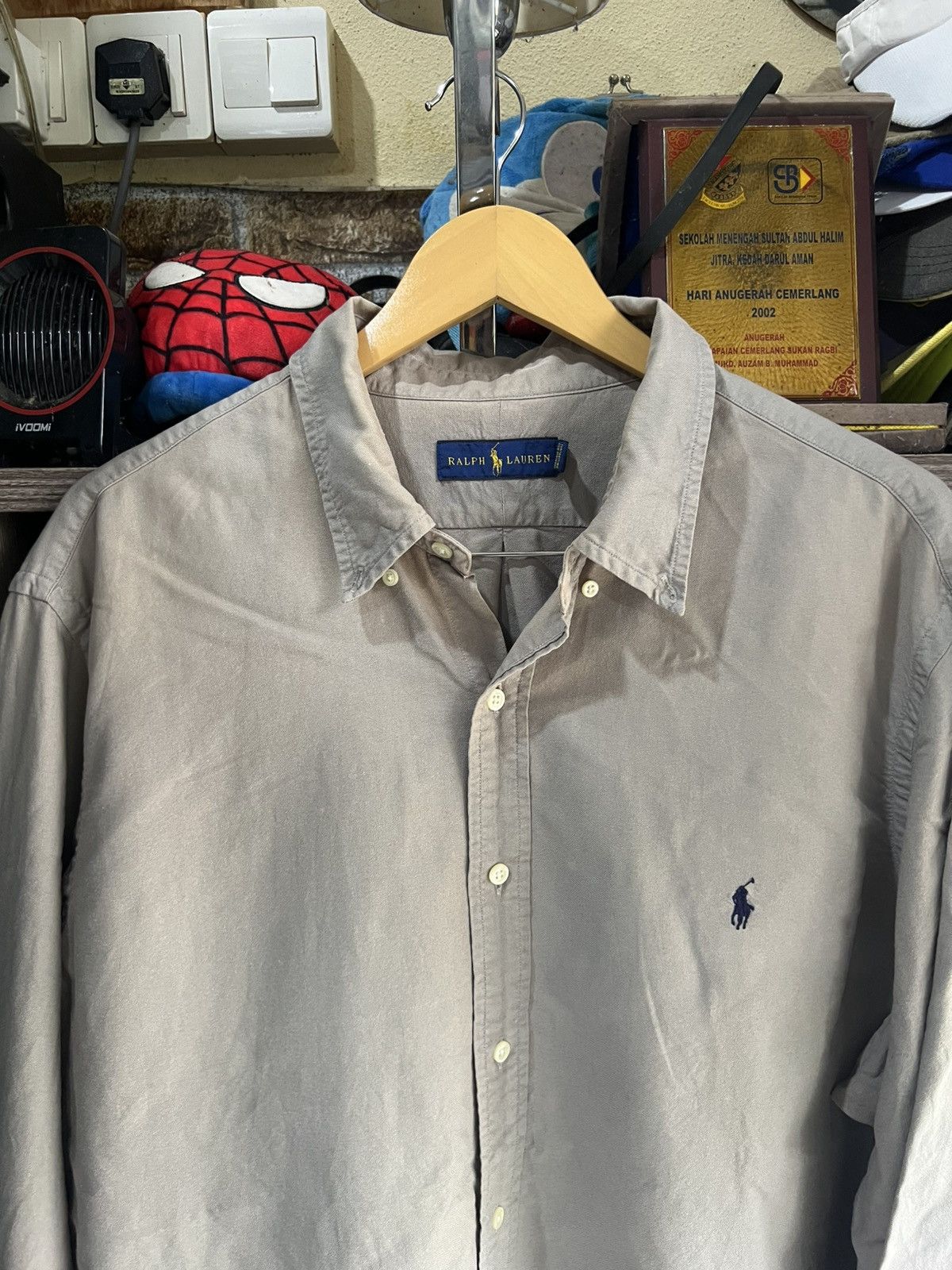 Polo Ralph Lauren 🔥Vintage Polo Ralph Lauren Long Sleeves Shirt Size US XXL / EU 58 / 5 - 4 Thumbnail